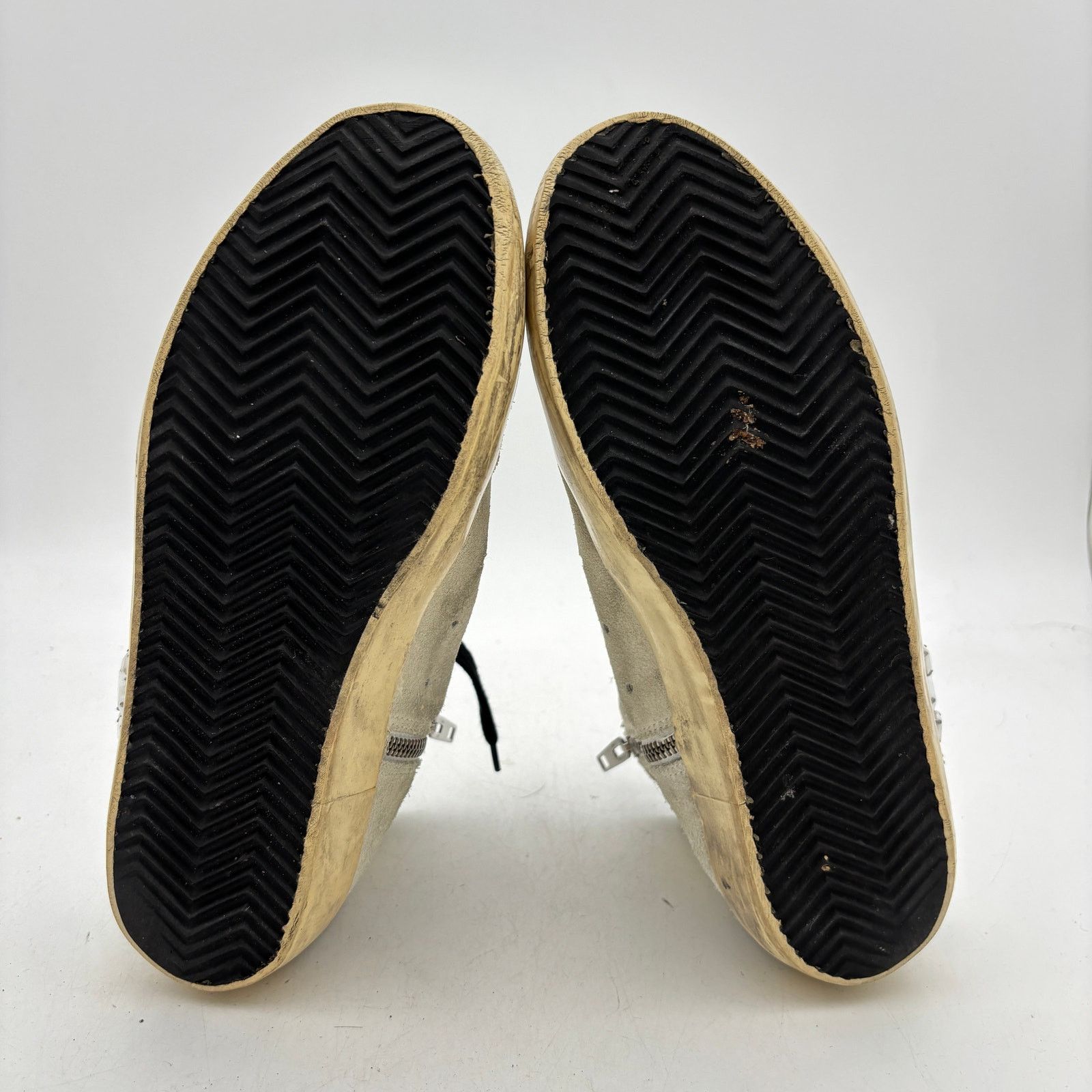 Golden Goose Golden Goose Francy Embelished Stones Hi Top Suede 39 US 9 Size US 9 / IT 39 - 7 Thumbnail