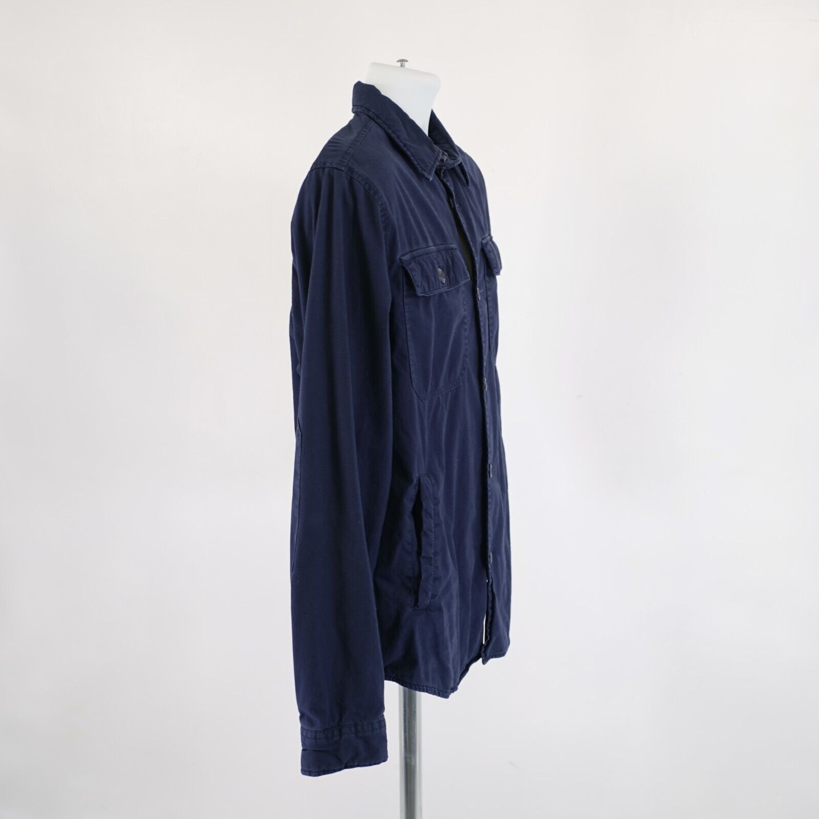 Sperry Sperry Blue Button Front Collared Large Insulated Shirt Jack Size US L / EU 52-54 / 3 - 9 Thumbnail