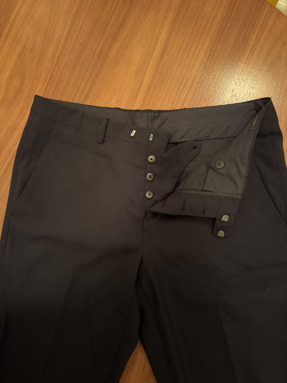 Jil Sander Jil Sander Tailored Navy Wool Trousers Size 48 Size 48R - 5 Thumbnail