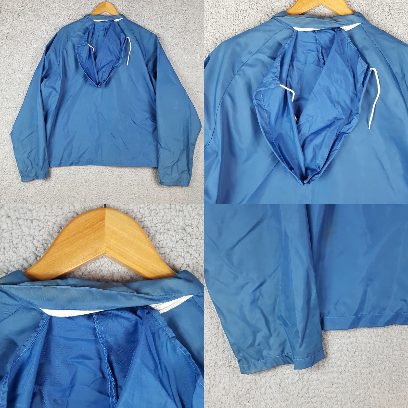 Vintage VINTAGE 80s Vivitar Camera Windbreaker Jacket Men's XL Blue Retro Outdoor Breathable Full Zip Pockets Size US XL / EU 56 / 4 - 8 Thumbnail