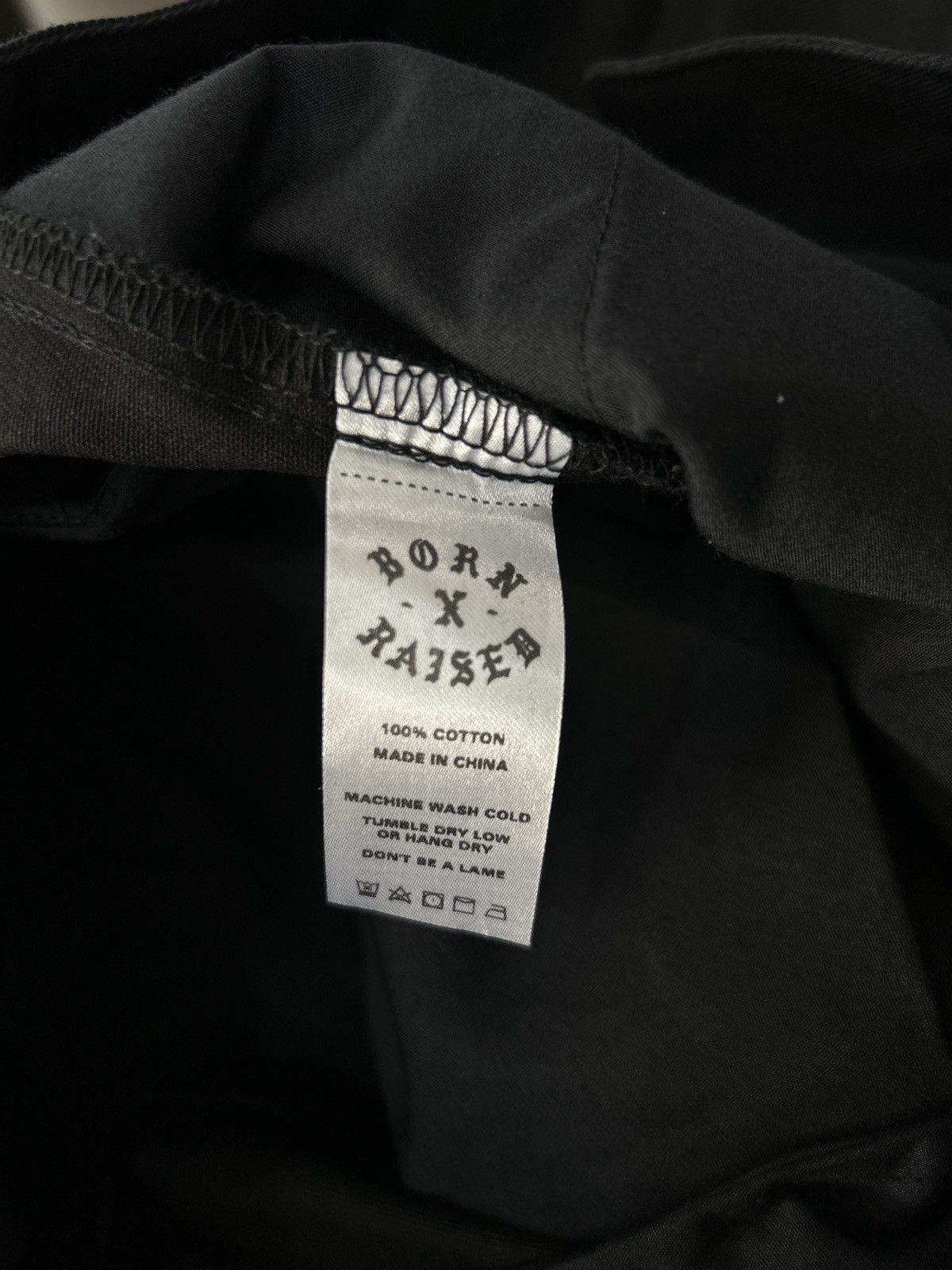 Born X Raised Born x Raised Embroidered Black Pants Size Medium Size US 30 / EU 46 - 5 Thumbnail