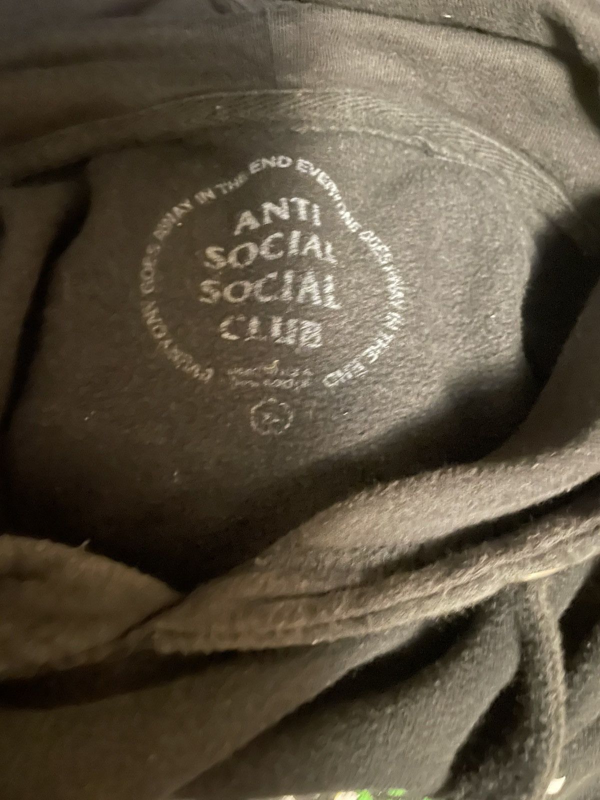 Anti Social Social Club Anti Social Social Club Hoodie Size US XL / EU 56 / 4 - 3 Thumbnail
