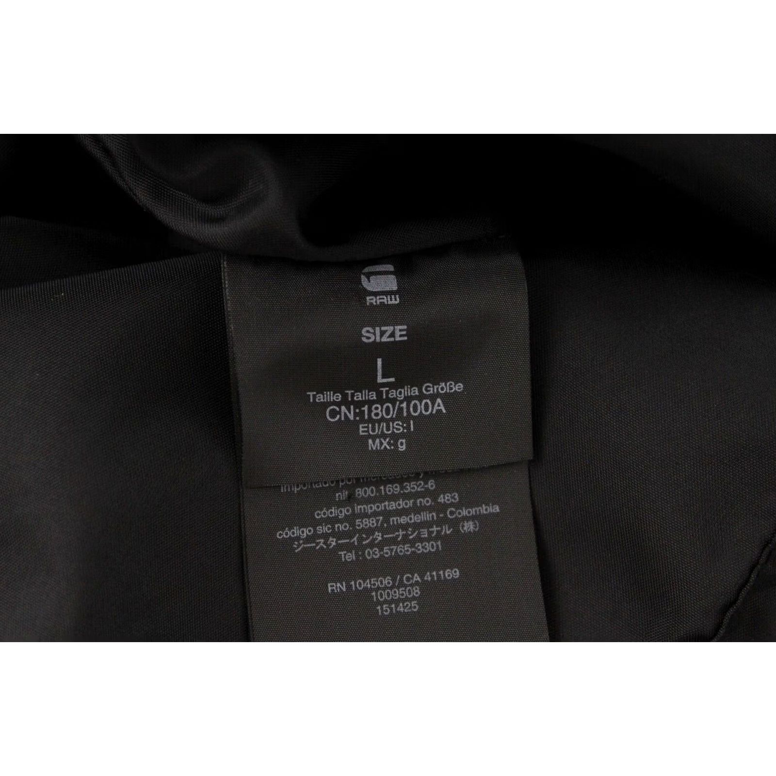 G-Star G-STAR A Crotch PM Padded Overshirt Jacket Men's LARGE Quilted Black Size US L / EU 52-54 / 3 - 7 Thumbnail