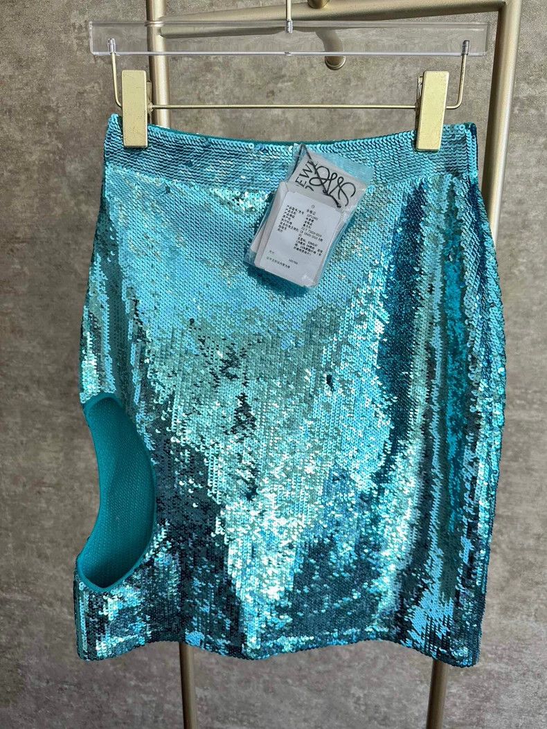 Loewe Loewe Sequin Women's Skirt - dmc Size US 32 / EU 48 - 1 Thumbnail