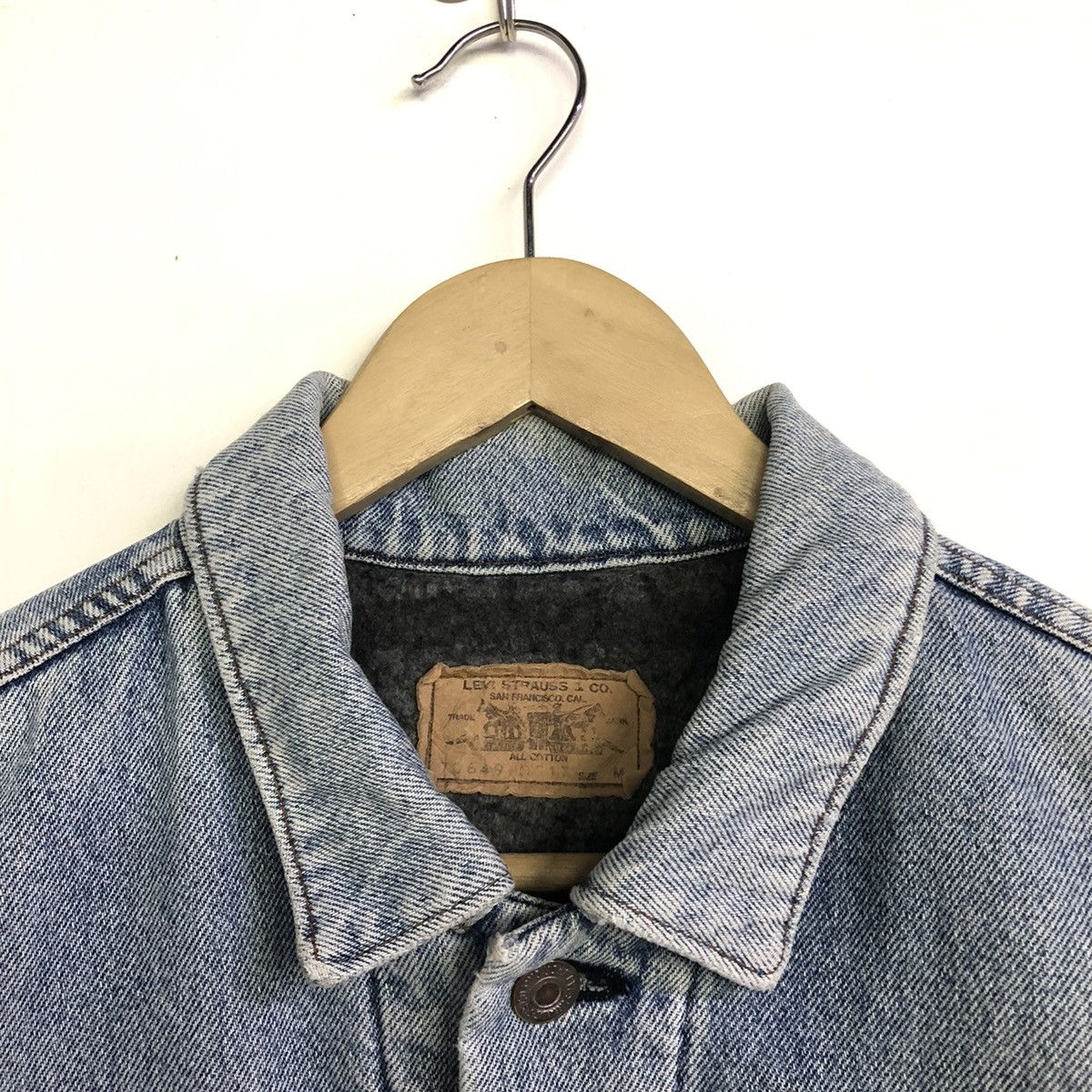 Levi's Vintage Clothing × Vintage Vintage Levi’s Big E Denim Light Wash Jacket Size US M / EU 48-50 / 2 - 4 Thumbnail