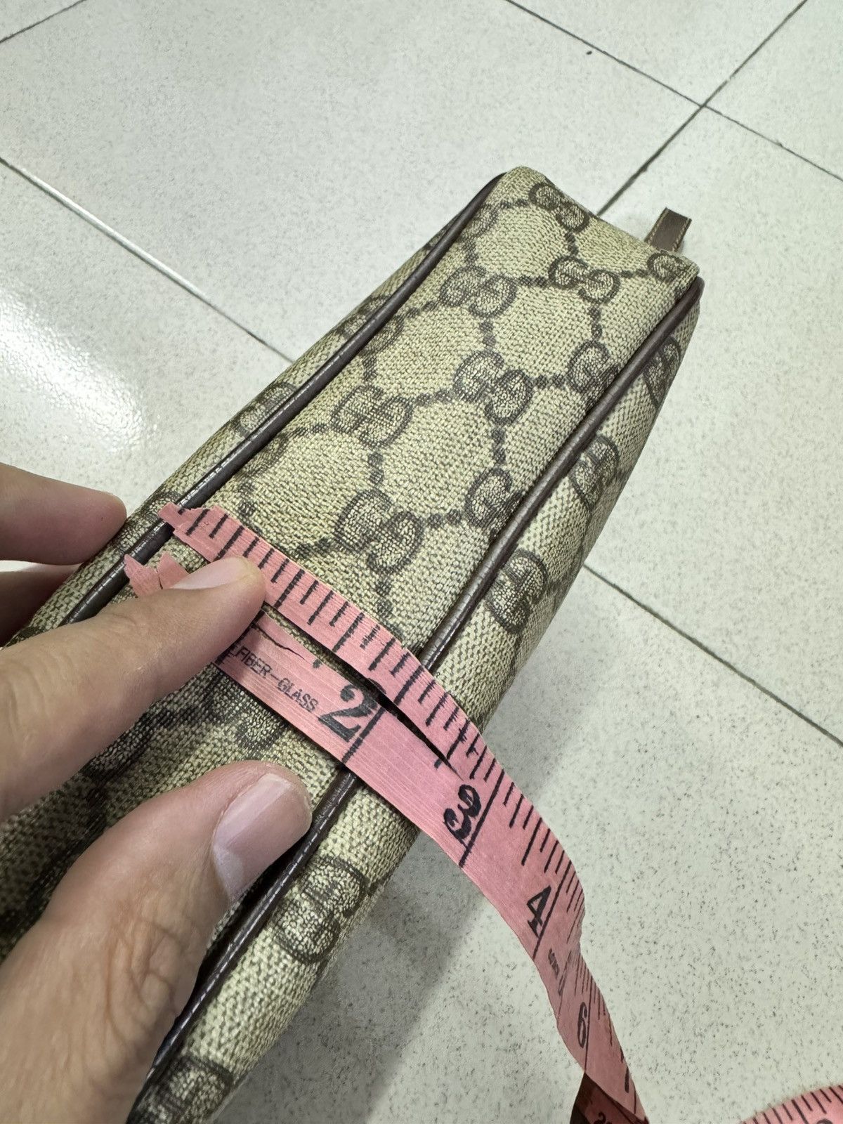 Gucci VINTAGE GUCCI FULL MONOGRAM CLUTCH BAG Size ONE SIZE - 5 Thumbnail