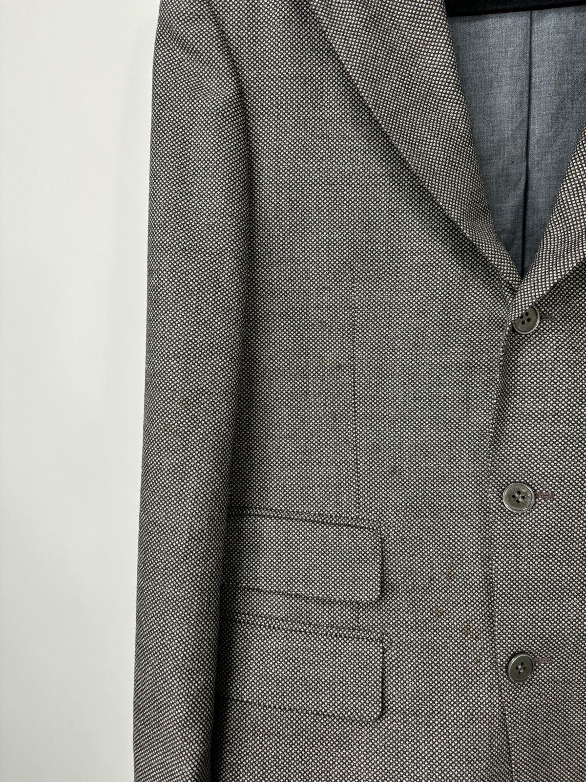 Suitsupply Suitsupply Men’s Micro Check Wool Blazer Jacket Sport Coat Size 38R - 9 Thumbnail