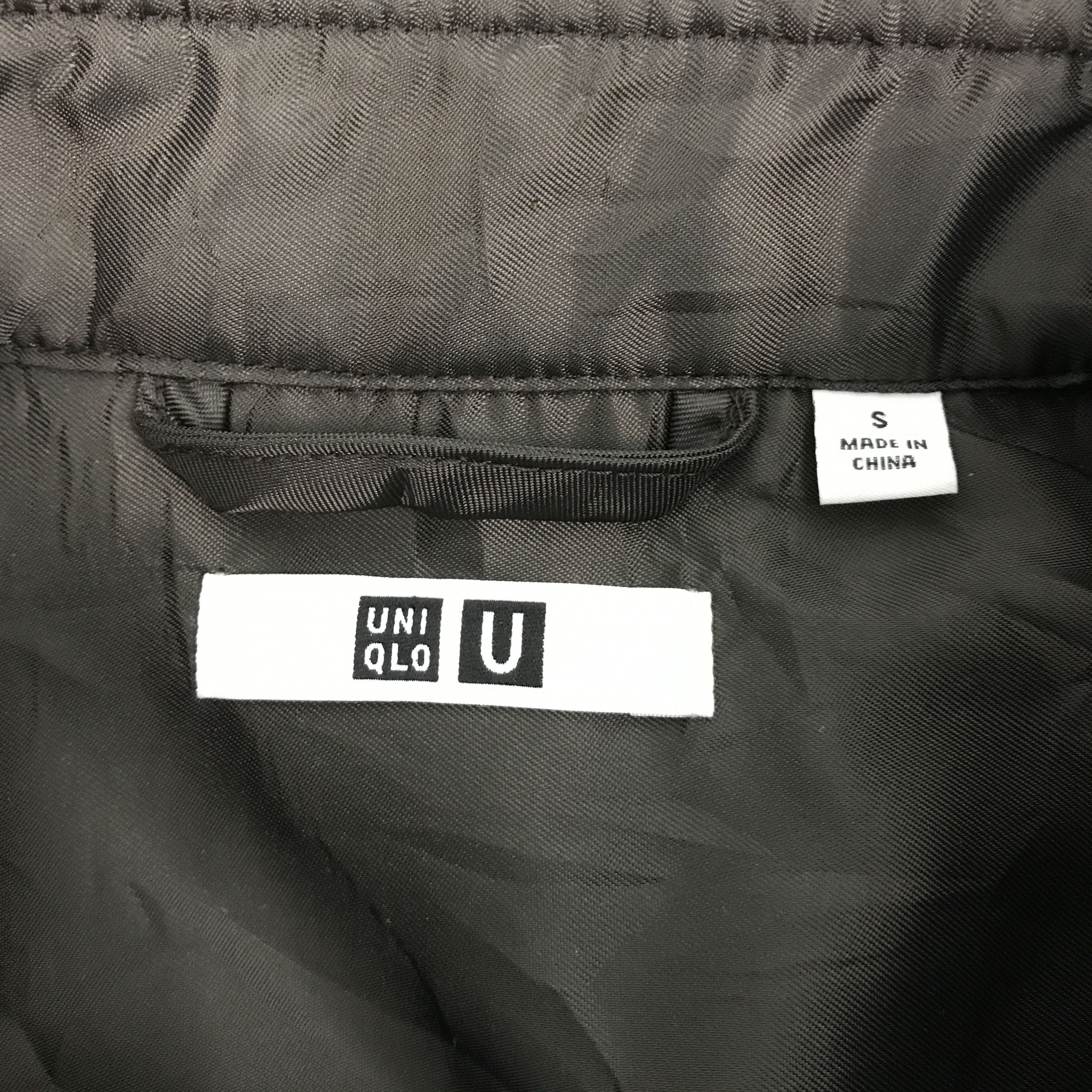 Lemaire x uniqlo wool up button jacket
