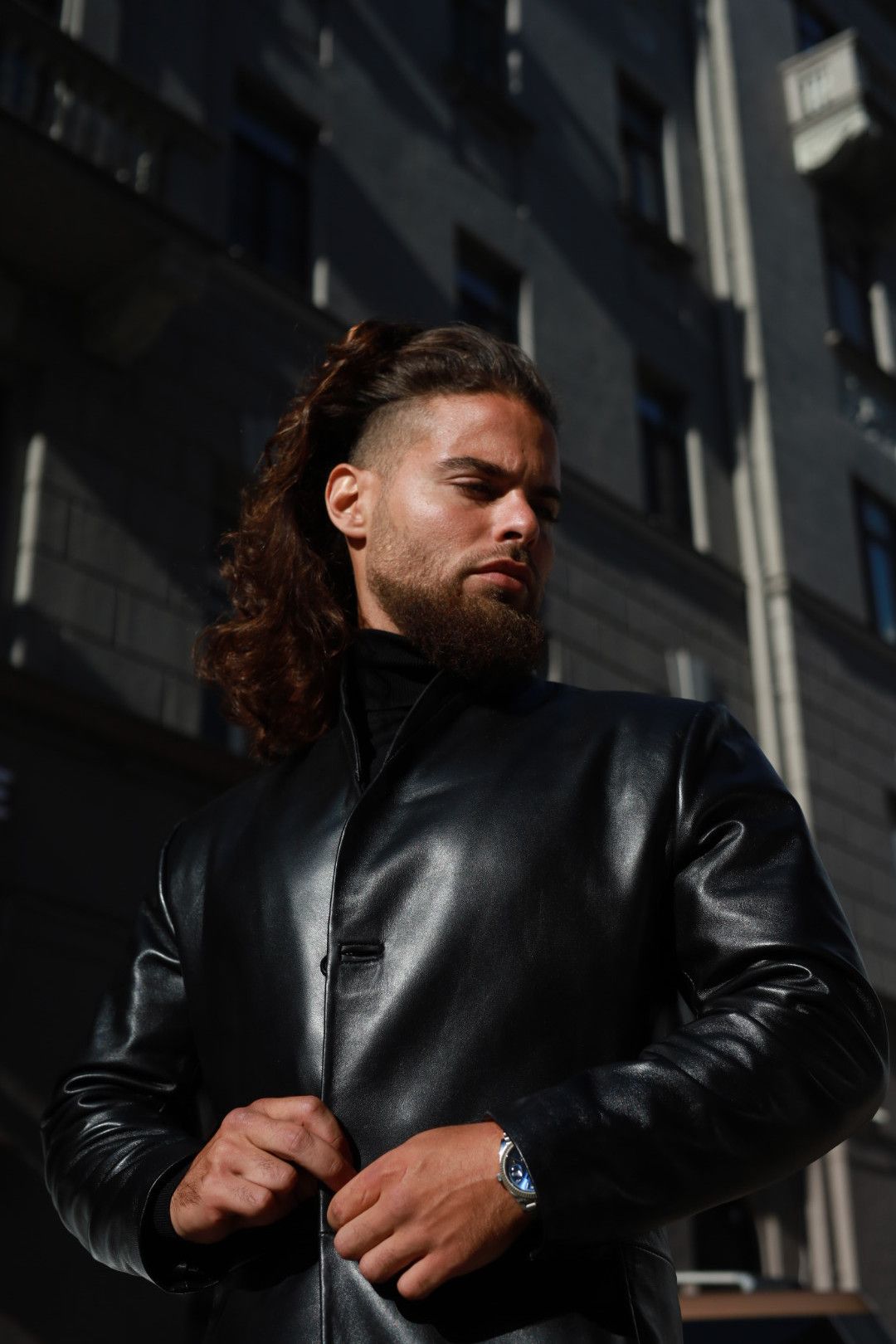 Other Genuine leather jacket -Long cut- Size US M / EU 48-50 / 2 - 2 Thumbnail