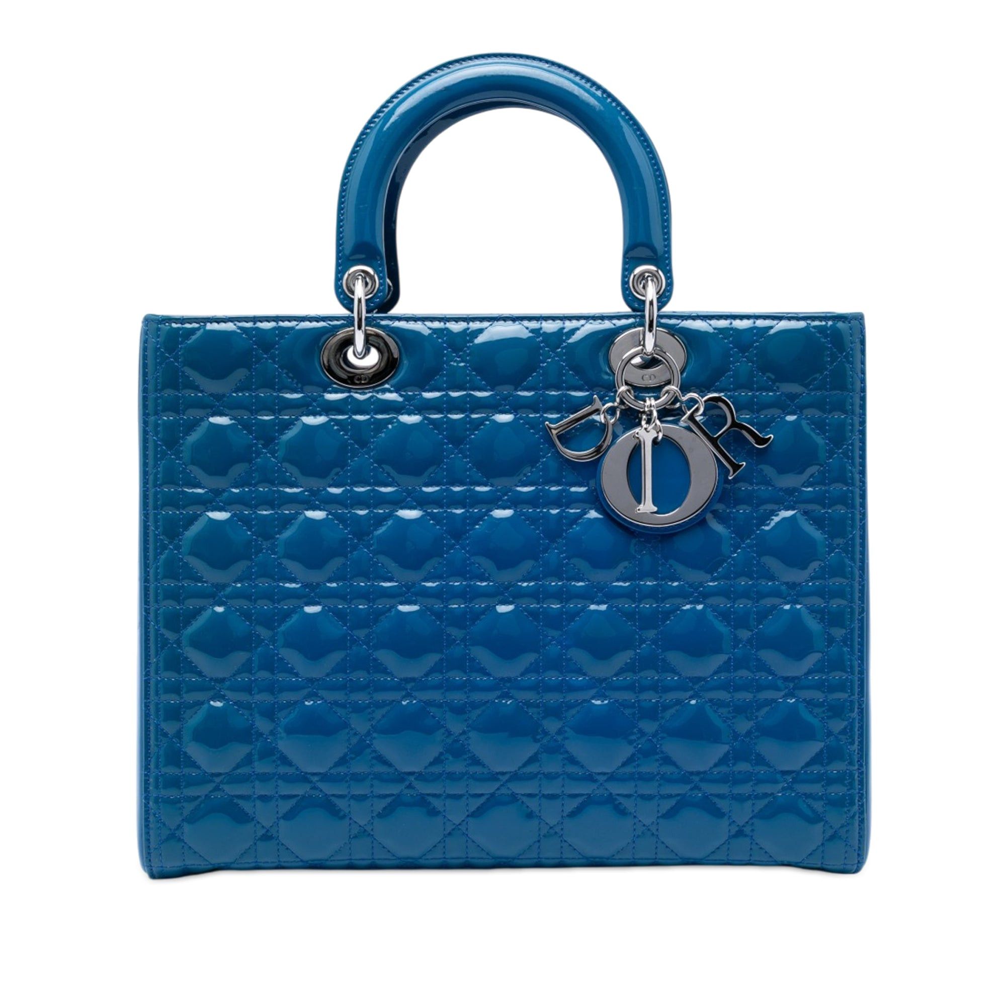Dior Large Patent Cannage Lady Dior Size ONE SIZE - 1 Thumbnail
