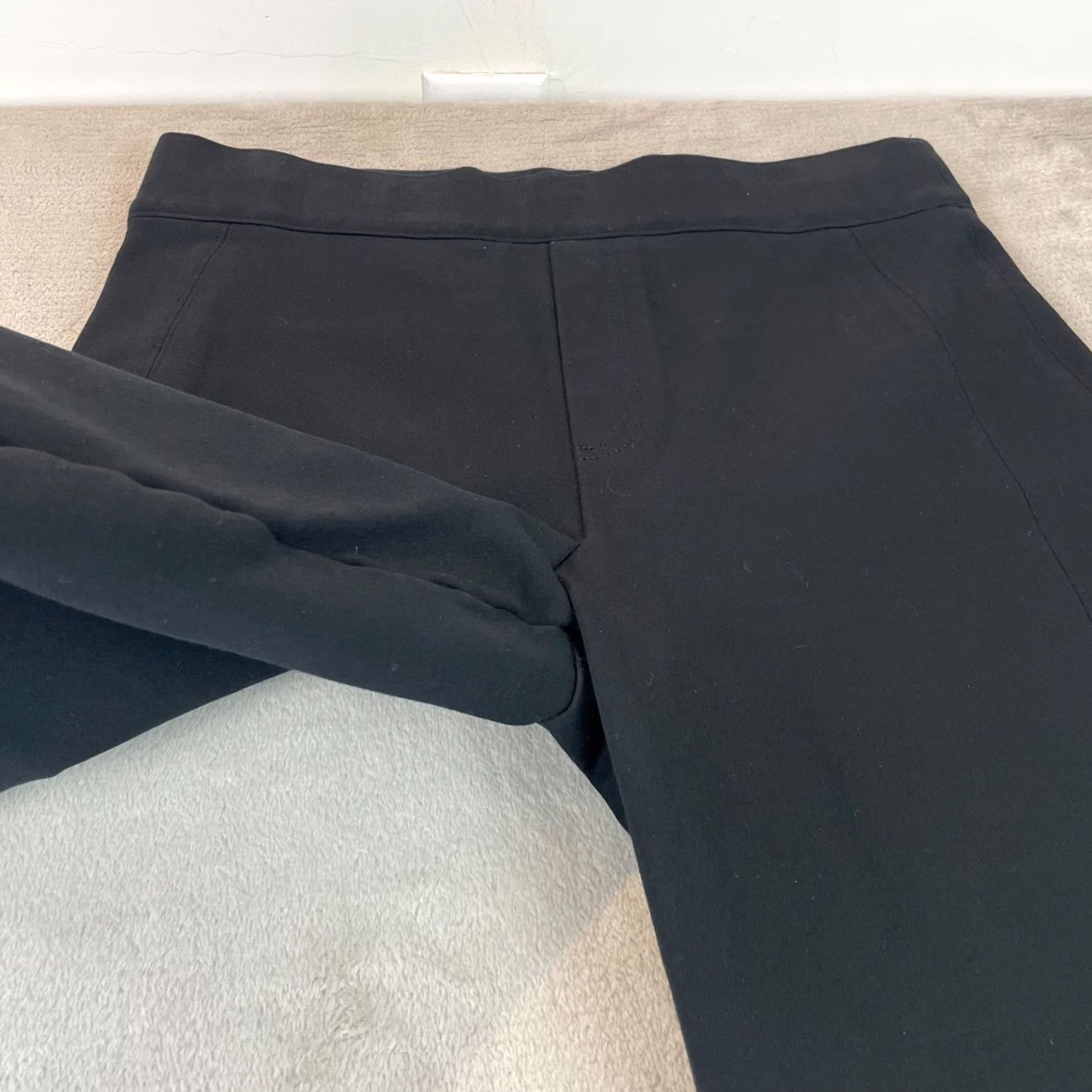 Spanx Spanx The Perfect Pant Women Large Black Straight Ankle Pull On Size 30" / US 8 / IT 44 - 4 Thumbnail