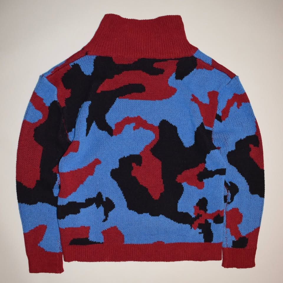 Vintage Vintage Knit Sweater (Rolled Neck) - Medium Size M / US 6-8 / IT 42-44 - 3 Thumbnail