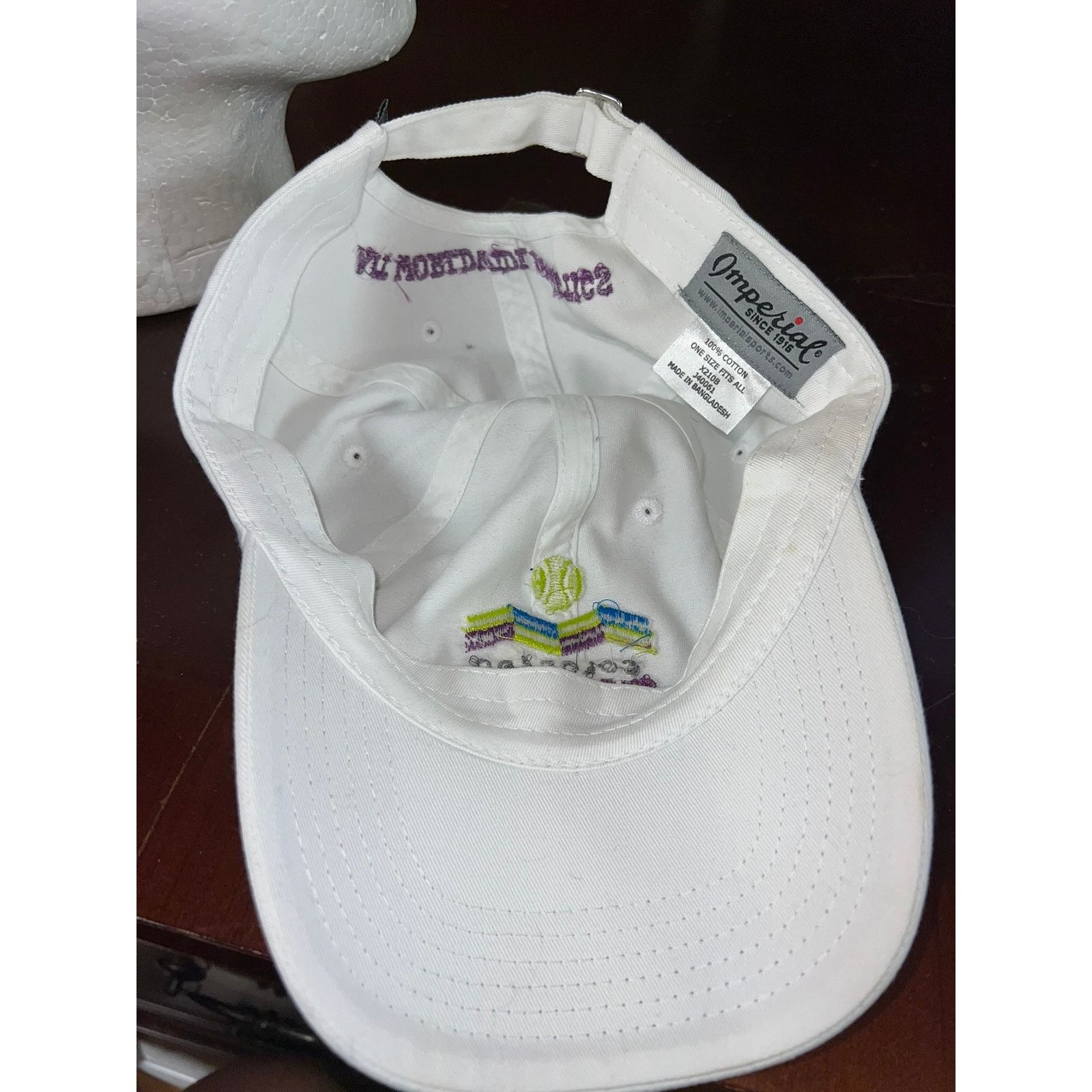 Imperial Colorado State Open Hat 125 Year Imperial Tennis Cap NWT Size ONE SIZE - 6 Thumbnail