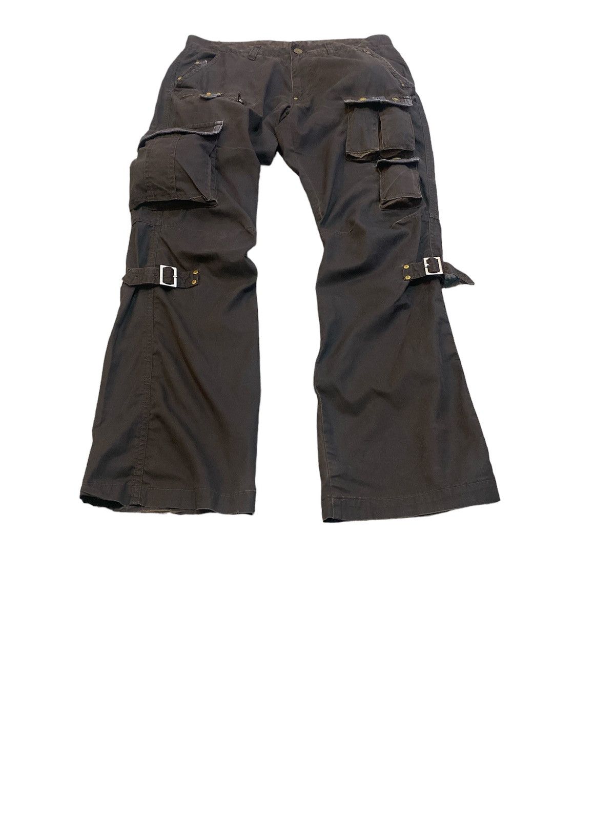 Tornado Mart 🔥Tornado Mart Japan Bondage Flare MultiPocket Pant Size US 32 / EU 48 - 3 Thumbnail