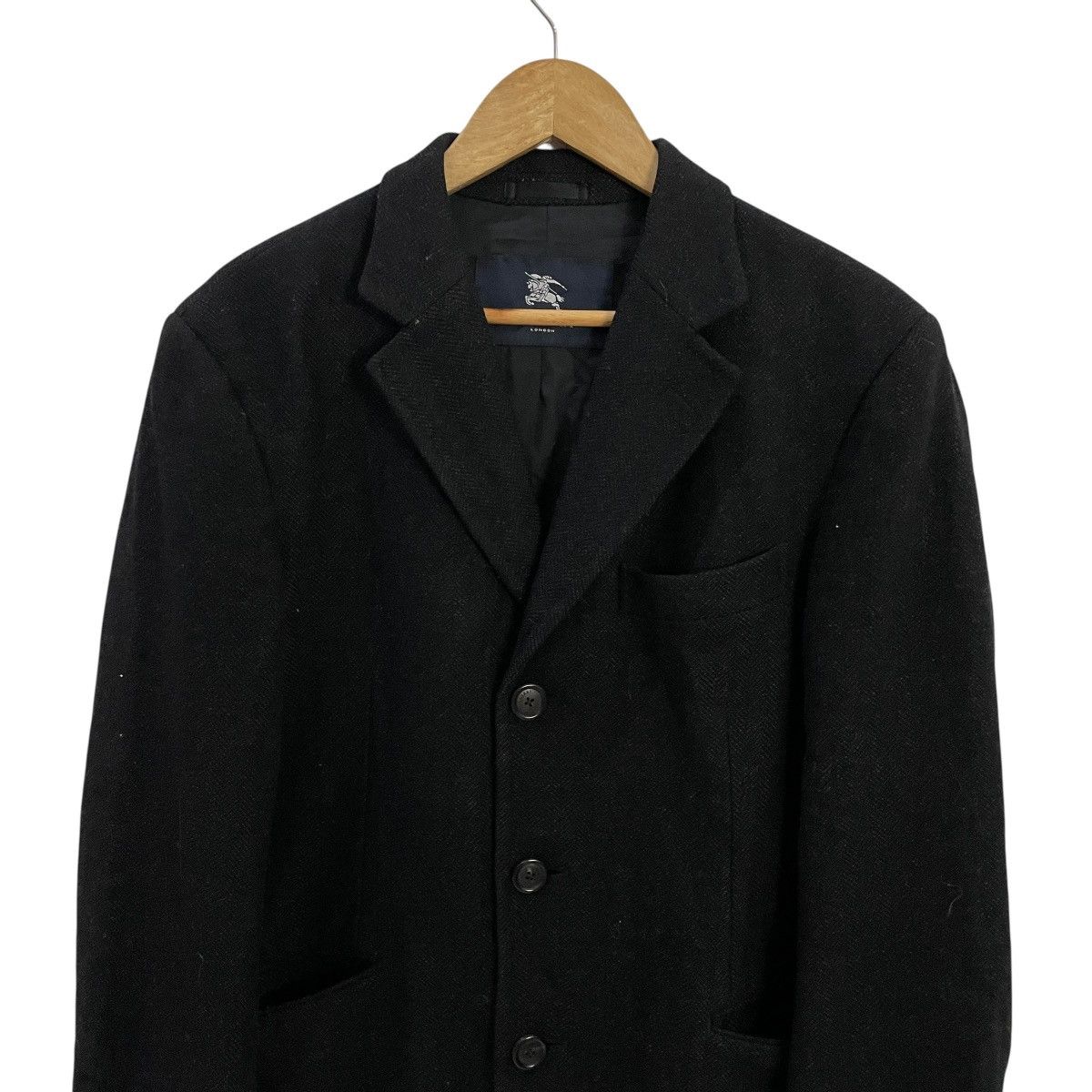 Burberry Vintage Y2k Burberry London Long Coat Jacket Size US L / EU 52-54 / 3 - 4 Thumbnail