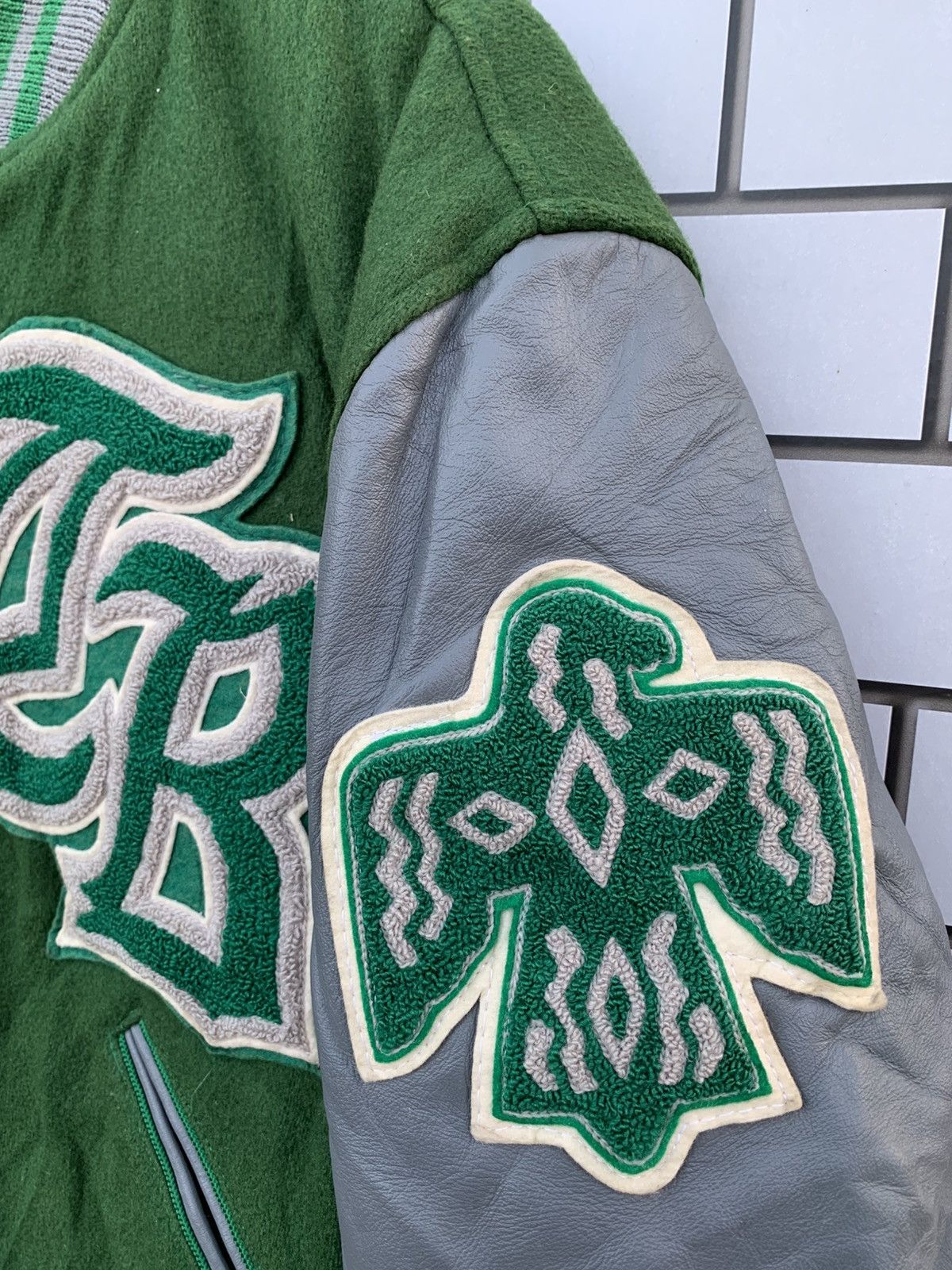 Vintage Vintage Thunder Bird Speed Way Bomber Varsity Jacket Size US S / EU 44-46 / 1 - 7 Thumbnail