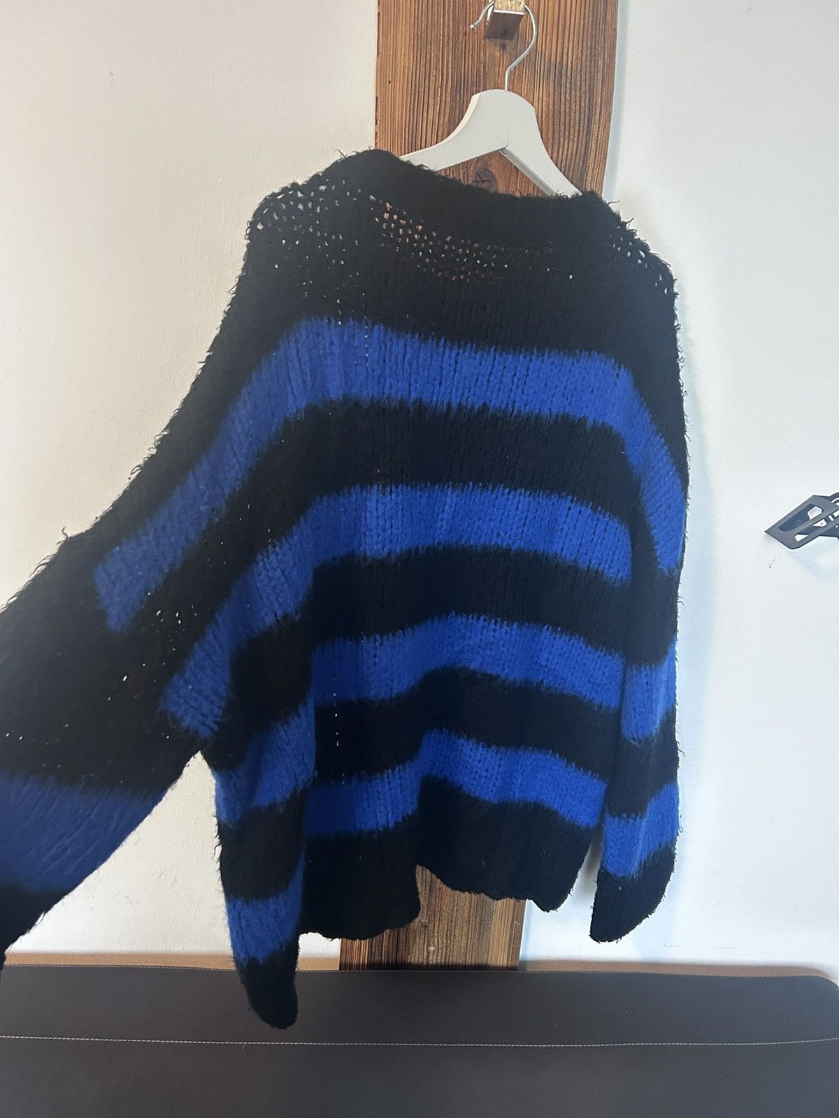 Racer Worldwide Racer Worlwide mohair stripe sweater Size US L / EU 52-54 / 3 - 4 Thumbnail