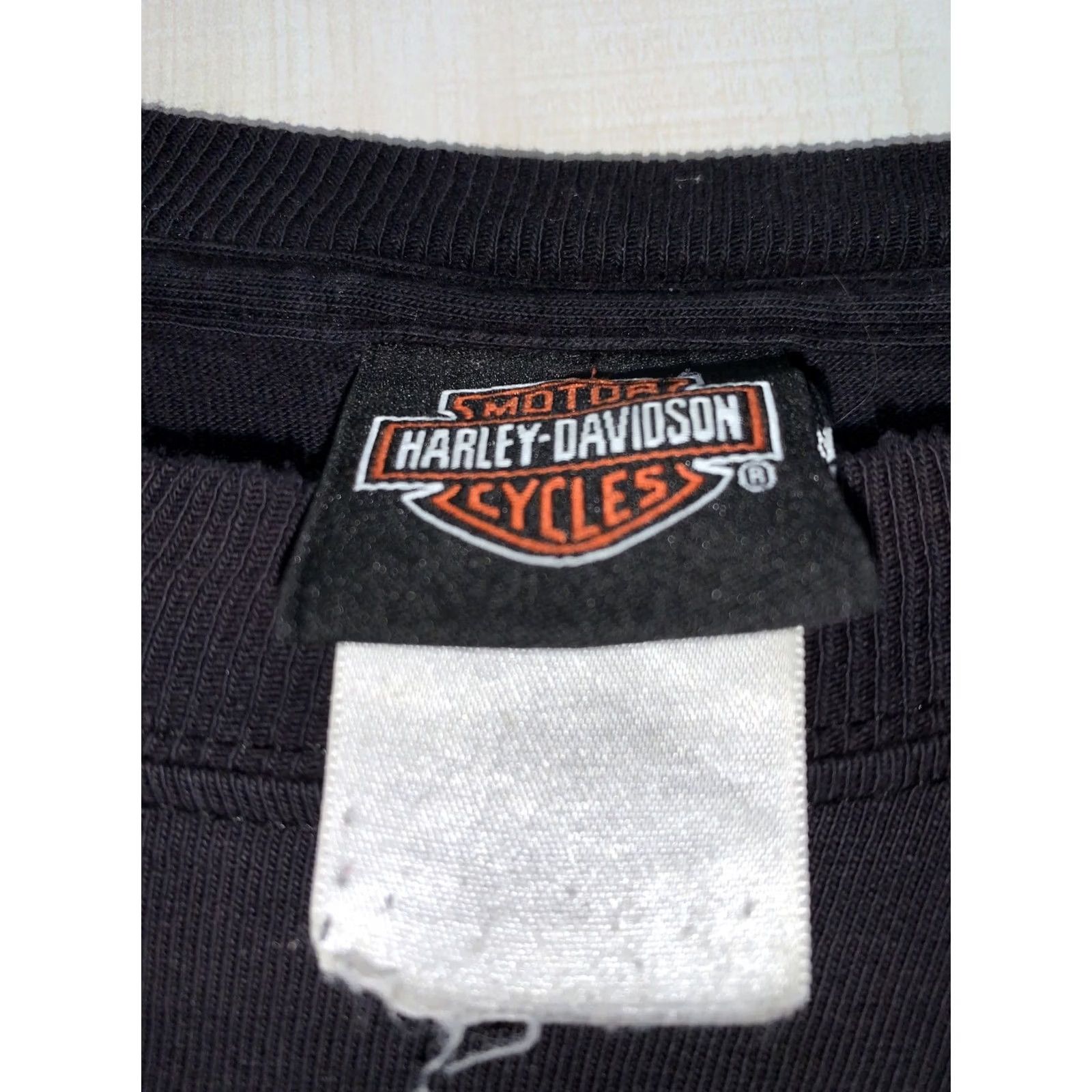 Harley Davidson VINTAGE Harley-Davidson Detroit Michigan 3D Pumpkin Skull Art Graphic T Shirt 3XL Mens Size US XXL / EU 58 / 5 - 3 Thumbnail