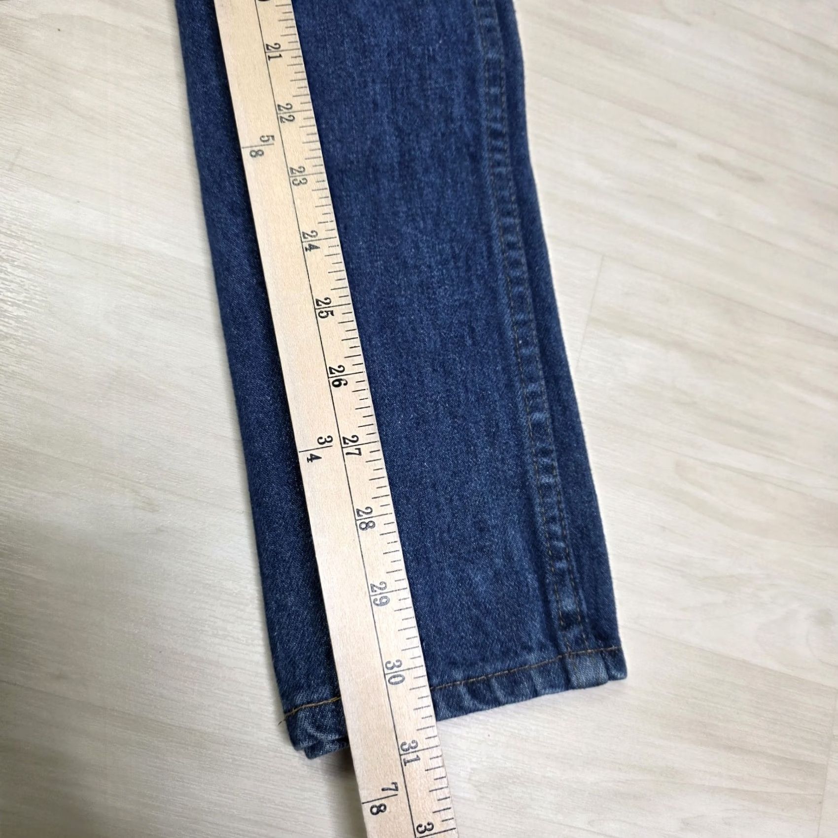 Vintage VINTAGE CHIC Jeans Womens 26 Blue High Rise Denim USA Women Size Size 26" / US 2 / IT 38 - 7 Thumbnail