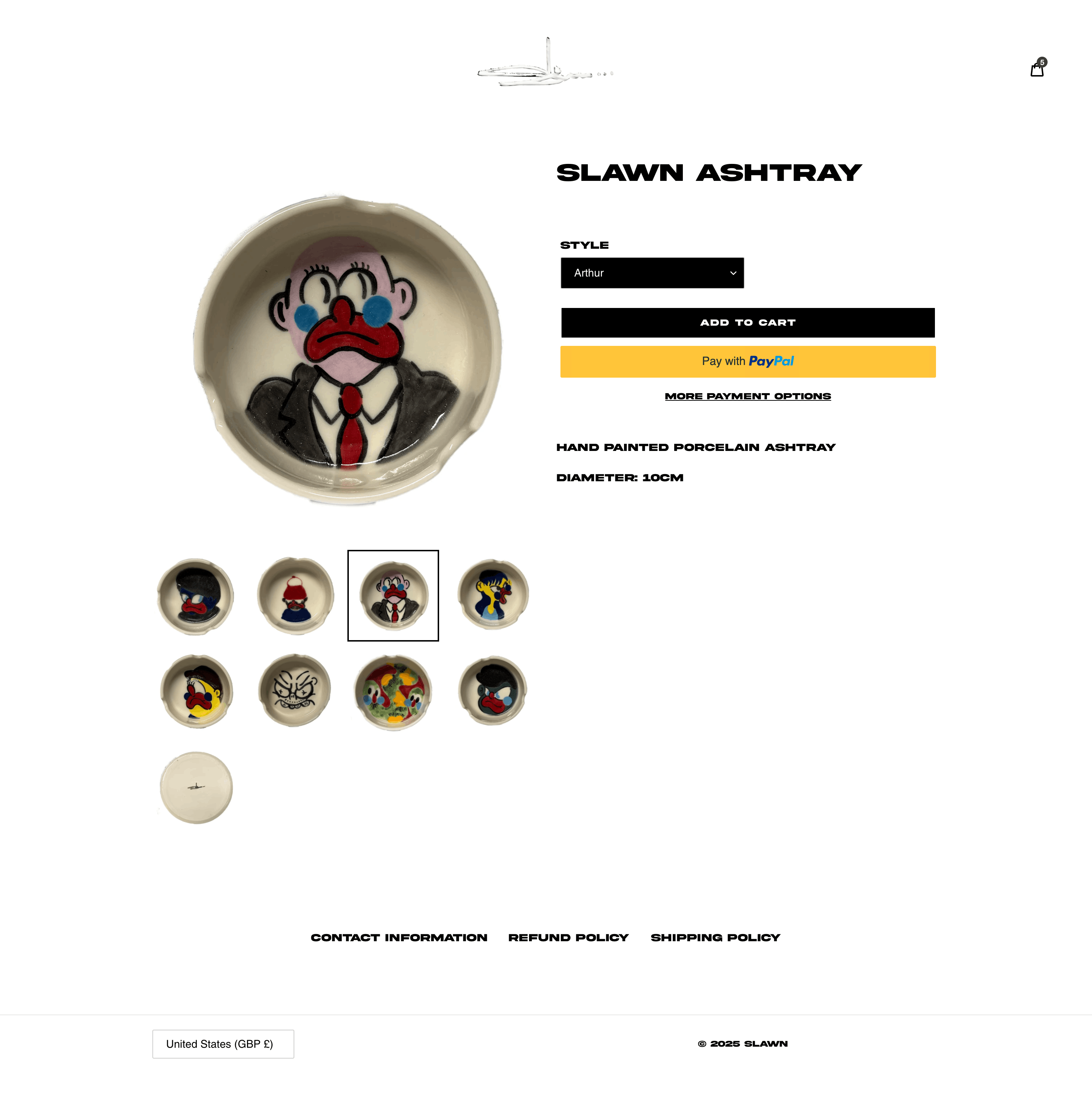 Other Slawn Ashtray Size ONE SIZE - 4 Thumbnail