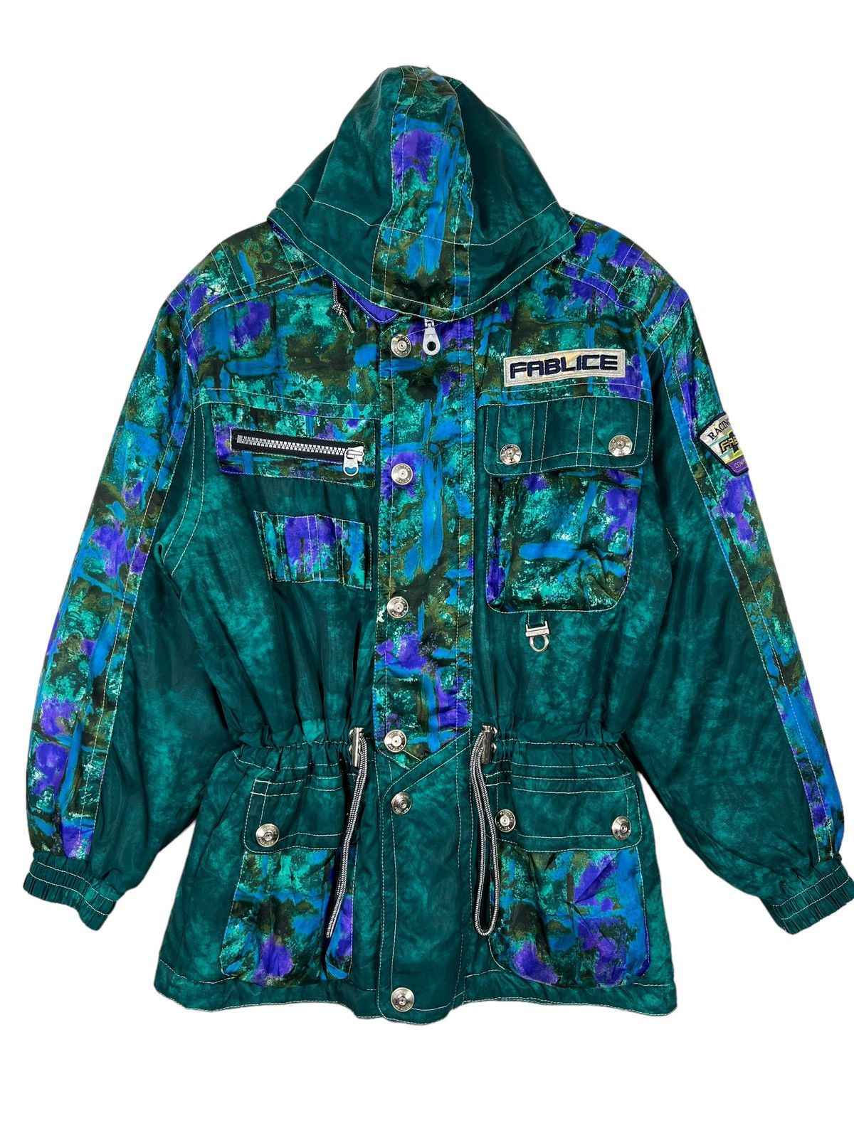Japanese Brand 🔥 FABLICE ACID JAZZ COLOR THINSULATE SKI ASTRO JACKET Size US M / EU 48-50 / 2 - 2 Thumbnail