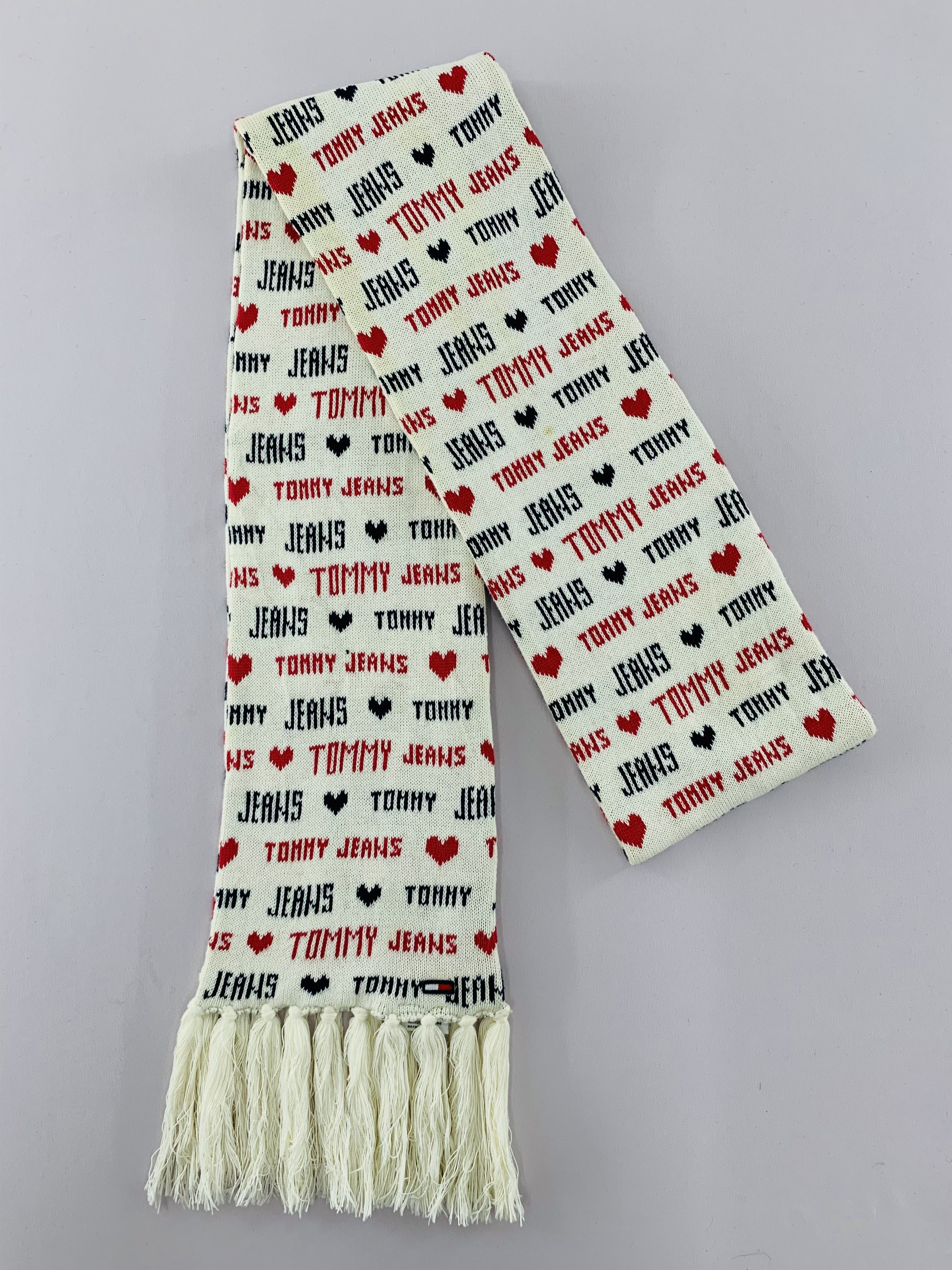 Tommy Hilfiger Tommy Jeans Scarf Wool Muffler Neck Wrap BL5158 Size ONE SIZE - 3 Thumbnail