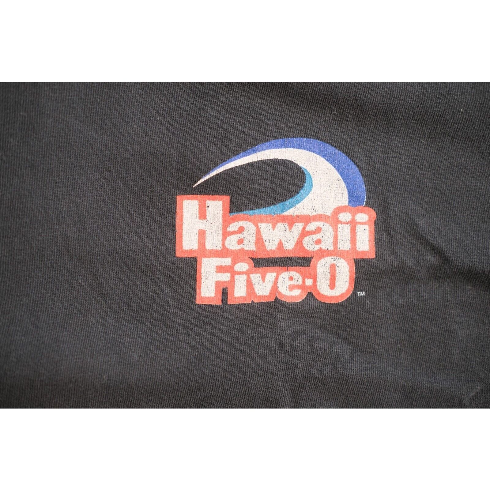 Other Vintage 90s Royal Avalon Hawaii Five O Tee Shirt Large Black Size US L / EU 52-54 / 3 - 1 Thumbnail