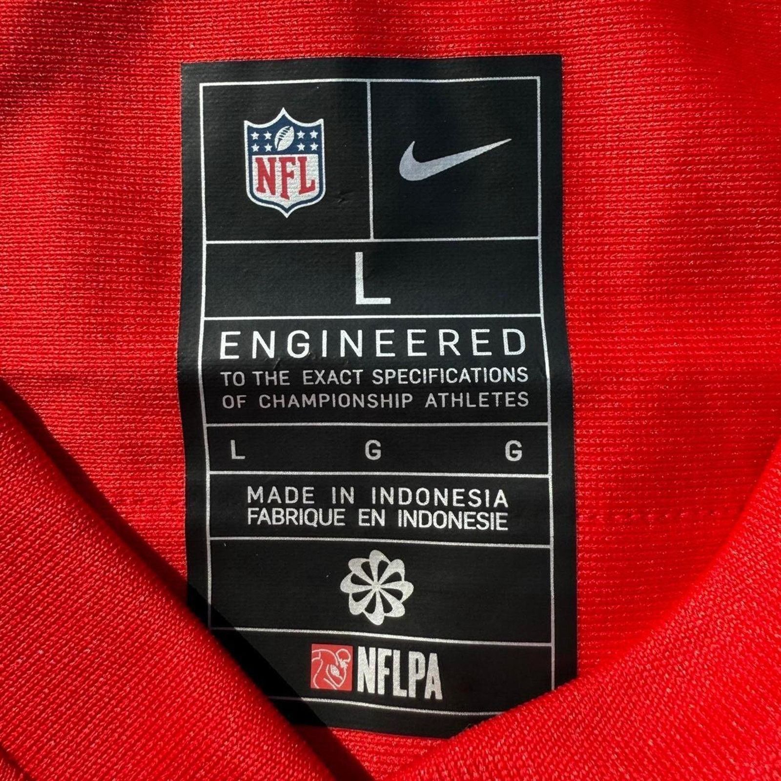 NFL Travis Kelce 87 Super Bowl Jersey Kansas City Chiefs Size L Size US L / EU 52-54 / 3 - 2 Thumbnail