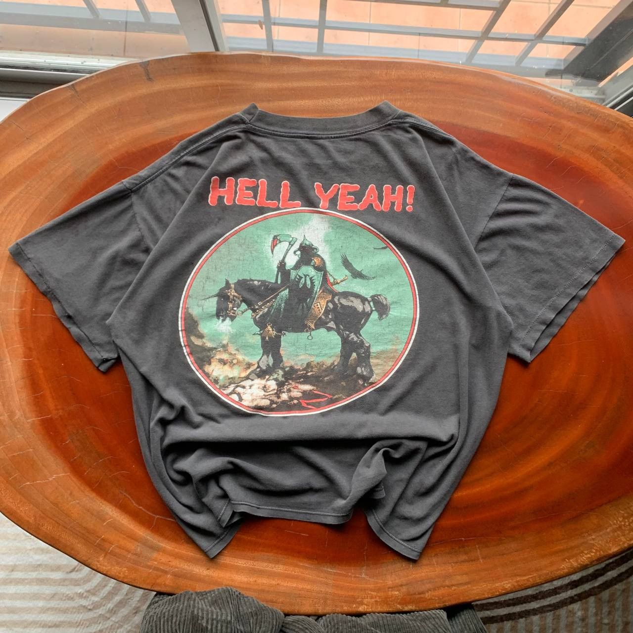Band Tees Vintage Molly Hatchet 1988 “ Hell Yeah” Grunge Band Tee Size US XL / EU 56 / 4 - 8 Thumbnail