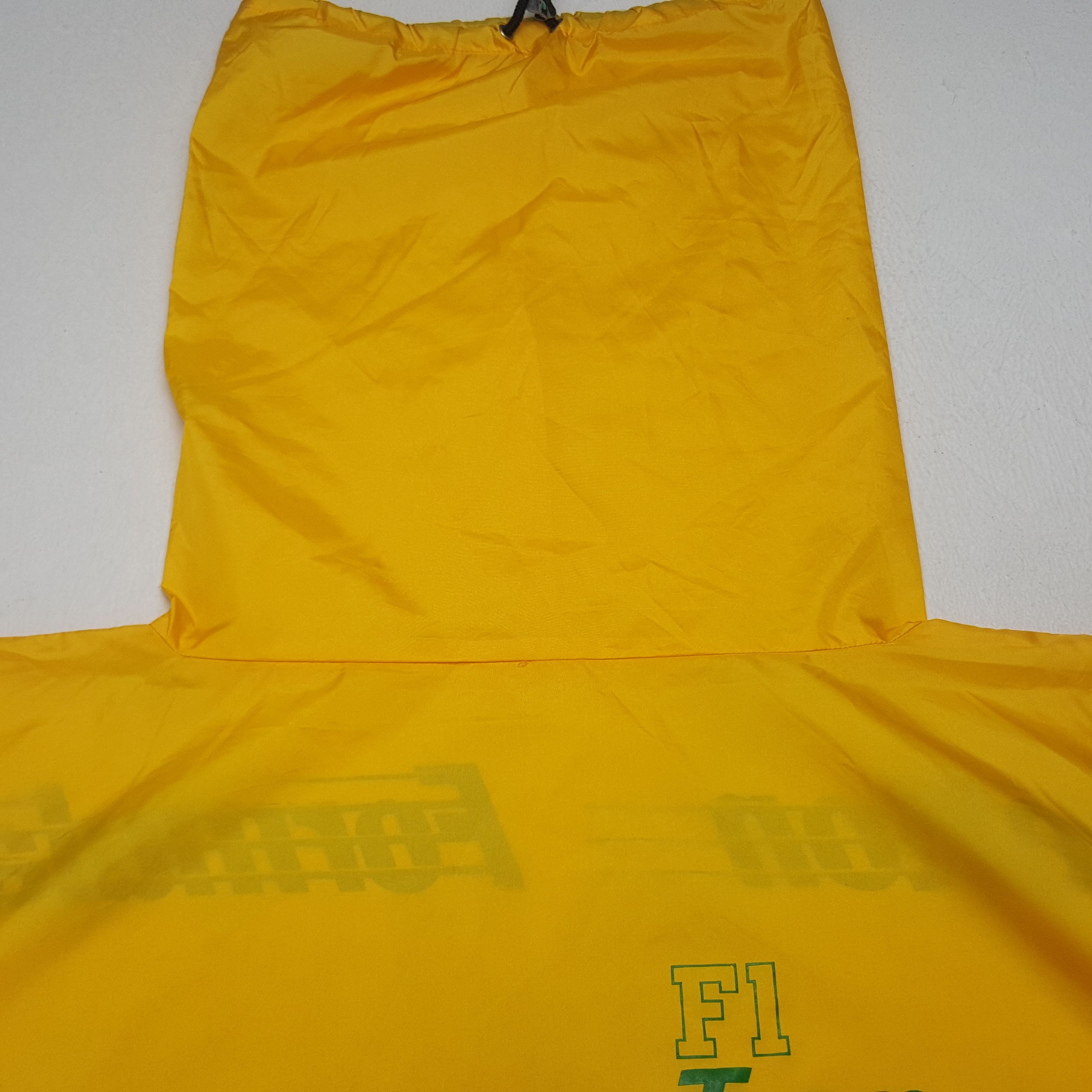 Benetton × Vintage Vintage Team Benetton Formula 1 Racing Rain Jacket Size US XL / EU 56 / 4 - 4 Thumbnail