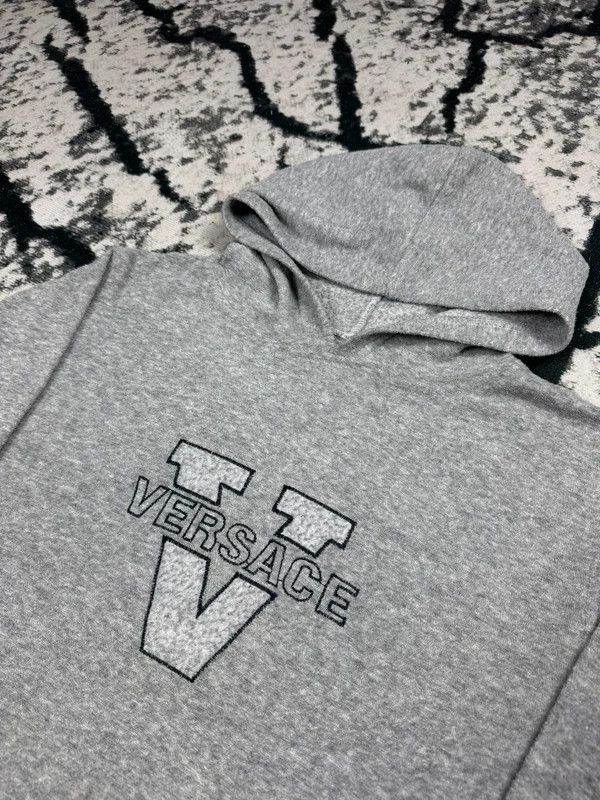 Versace Vintage Versace fleece sweatshirt gray S Size US S / EU 44-46 / 1 - 3 Thumbnail