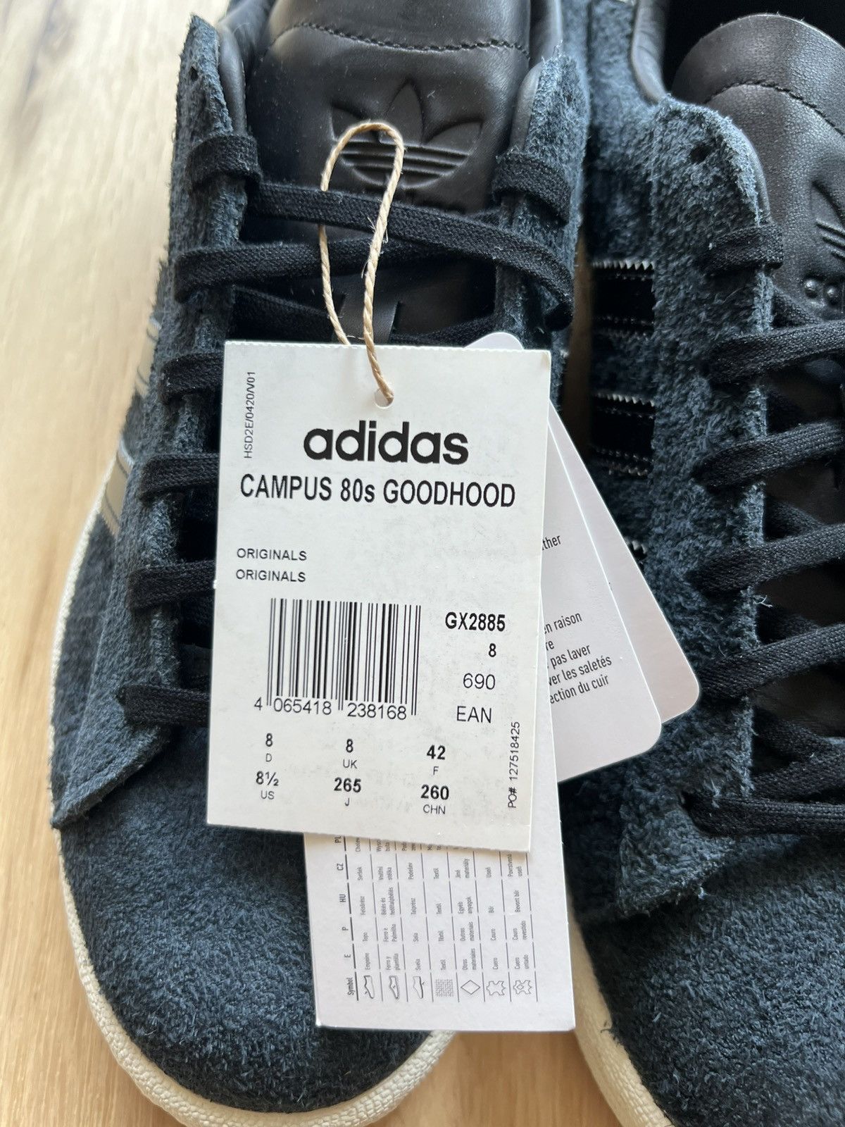 Adidas × Goodhood adidas x GoodHood Campus 80s, Heat Reactive Material Size US 8.5 / EU 41-42 - 13 Thumbnail