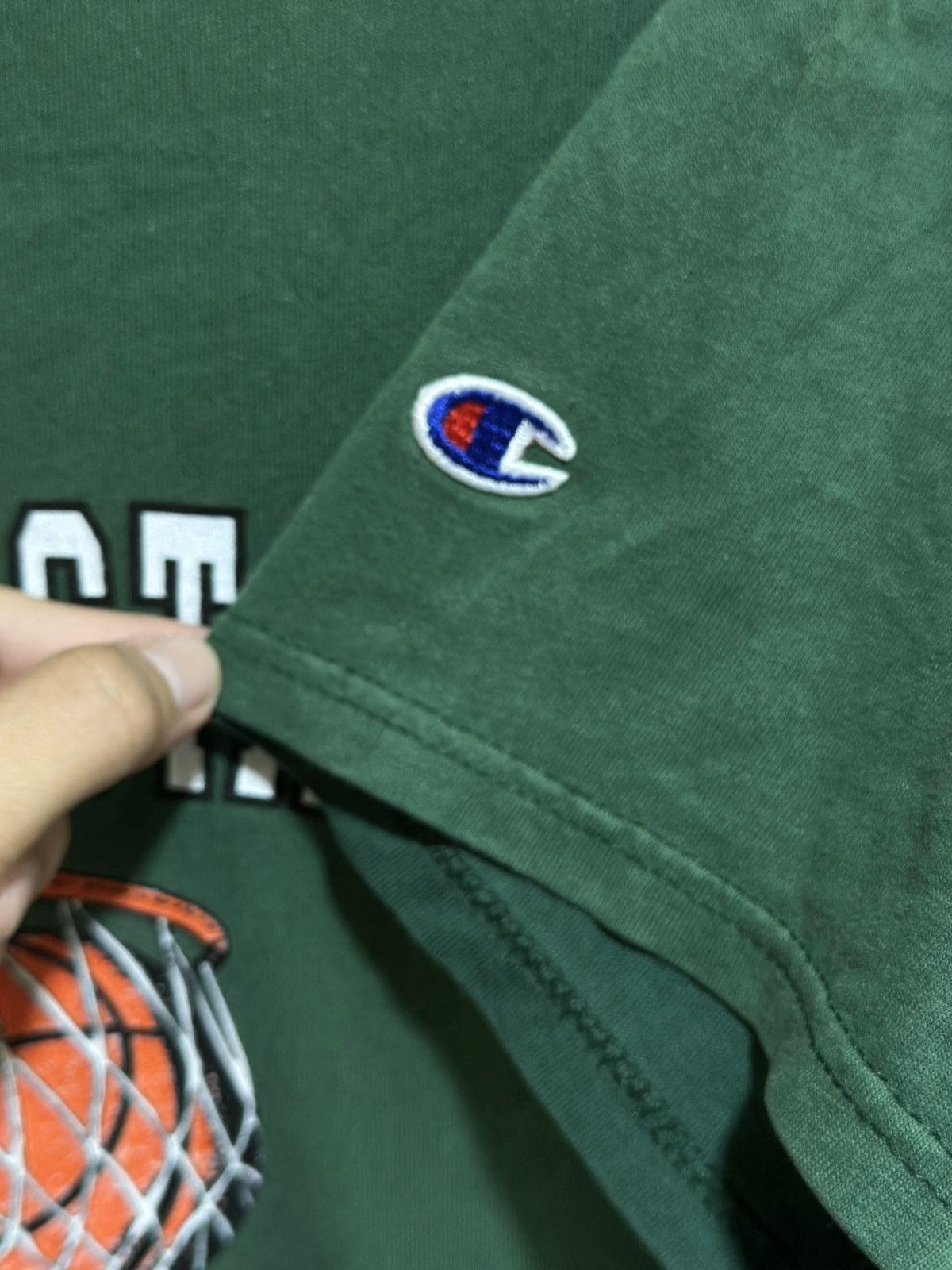 Champion × NBA × Vintage Vintage Champion X Michigan State Nba Faded Tee Size US M / EU 48-50 / 2 - 5 Thumbnail