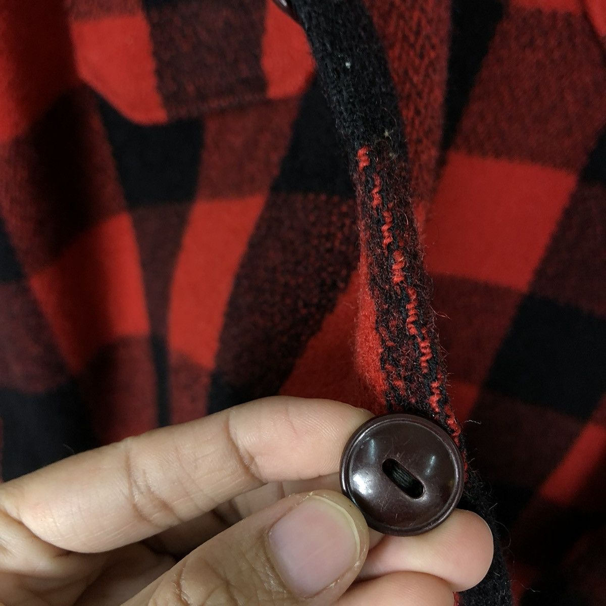 Vintage 🔥70’s Vintage Woolrich Wool Jacket Work Tartan Design Size US M / EU 48-50 / 2 - 15 Thumbnail