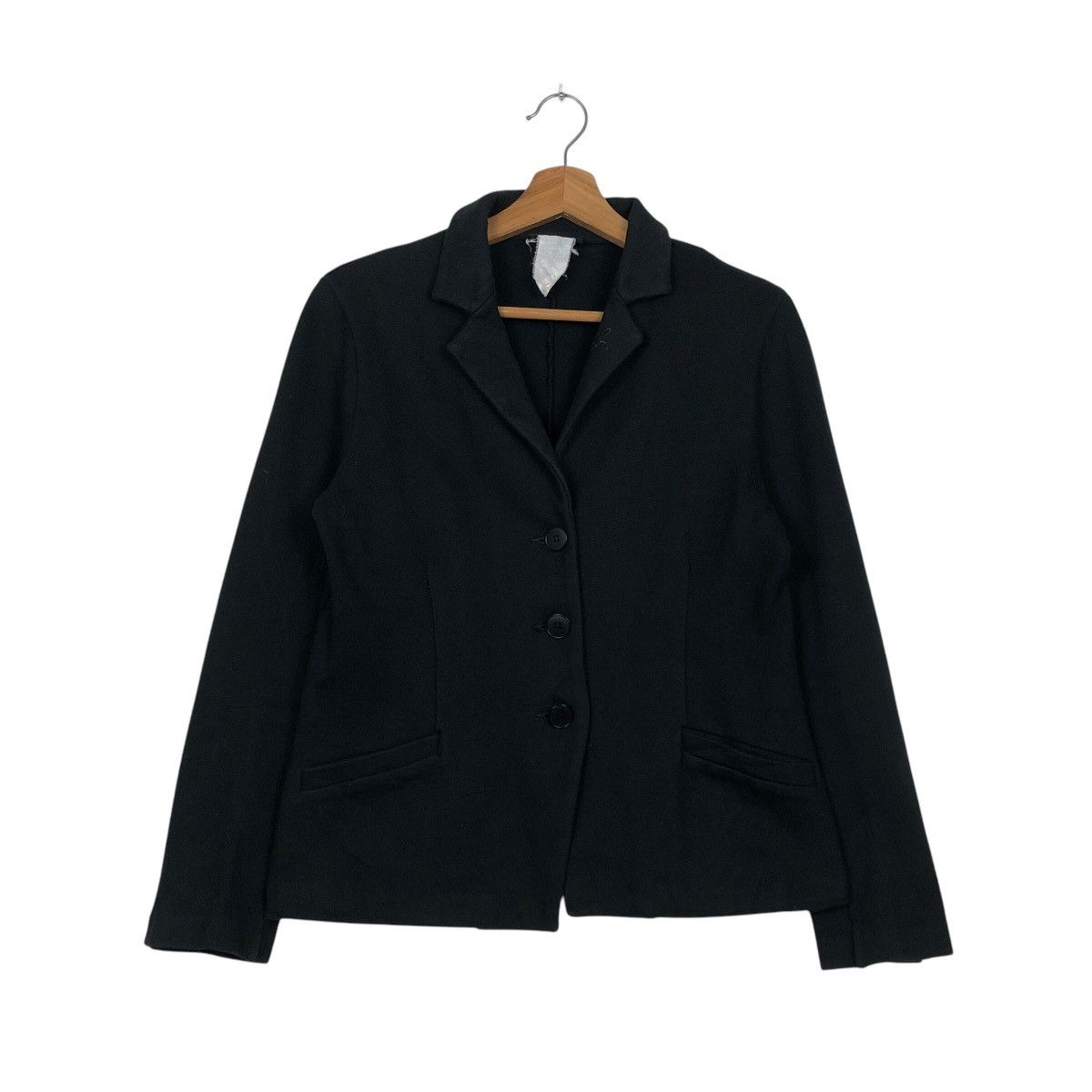 agnes b. 📌Vintage Cropped Button Jacket Agnes B. Paris Made in Japan Size US M / EU 48-50 / 2 - 2 Thumbnail