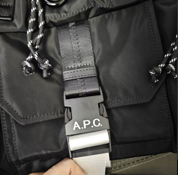 A.P.C. A.P.C. Trek Backpack Black Size ONE SIZE - 8 Thumbnail