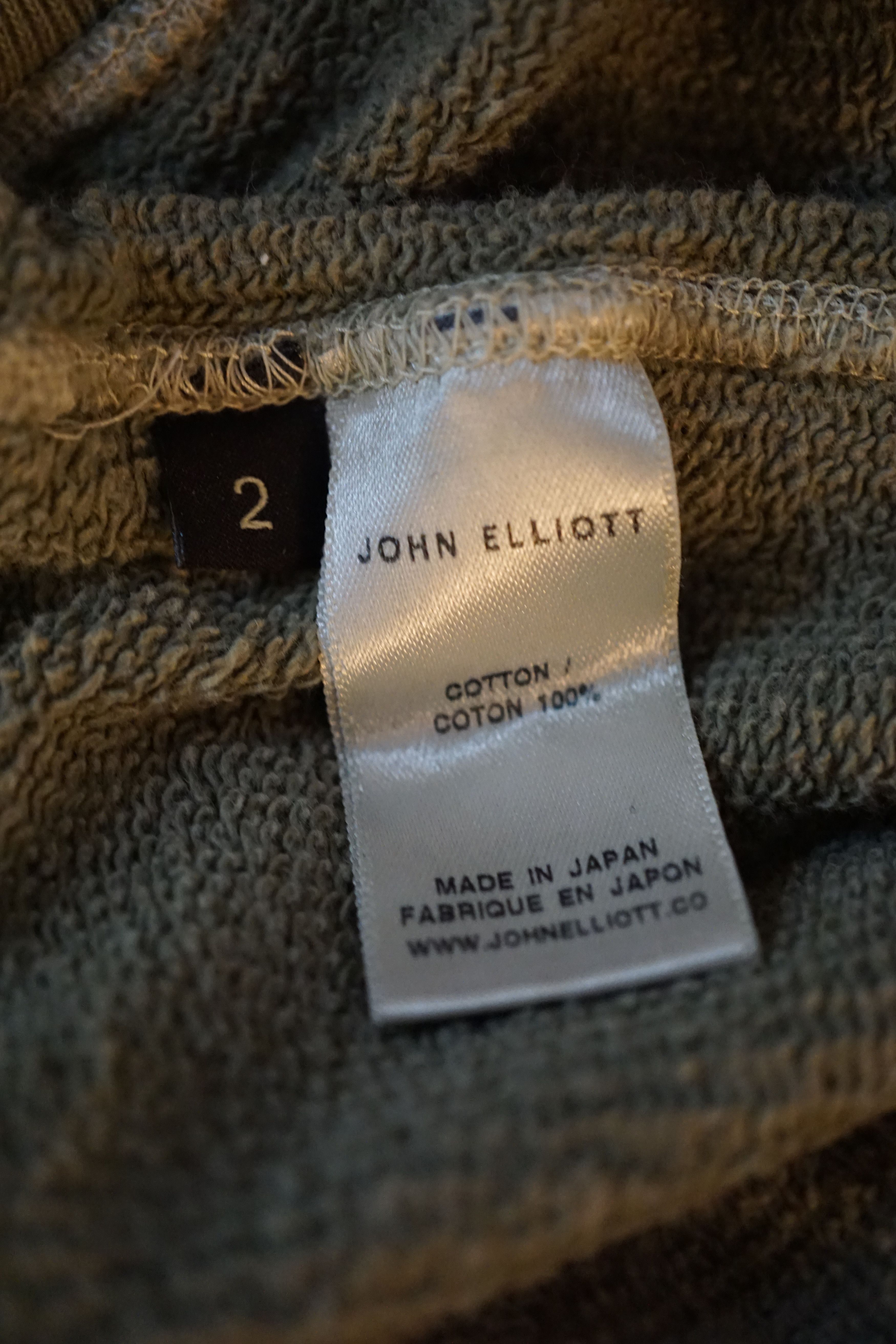 John Elliott John Elliot - Chrome Hoodie - Olive Size US M / EU 48-50 / 2 - 5 Thumbnail