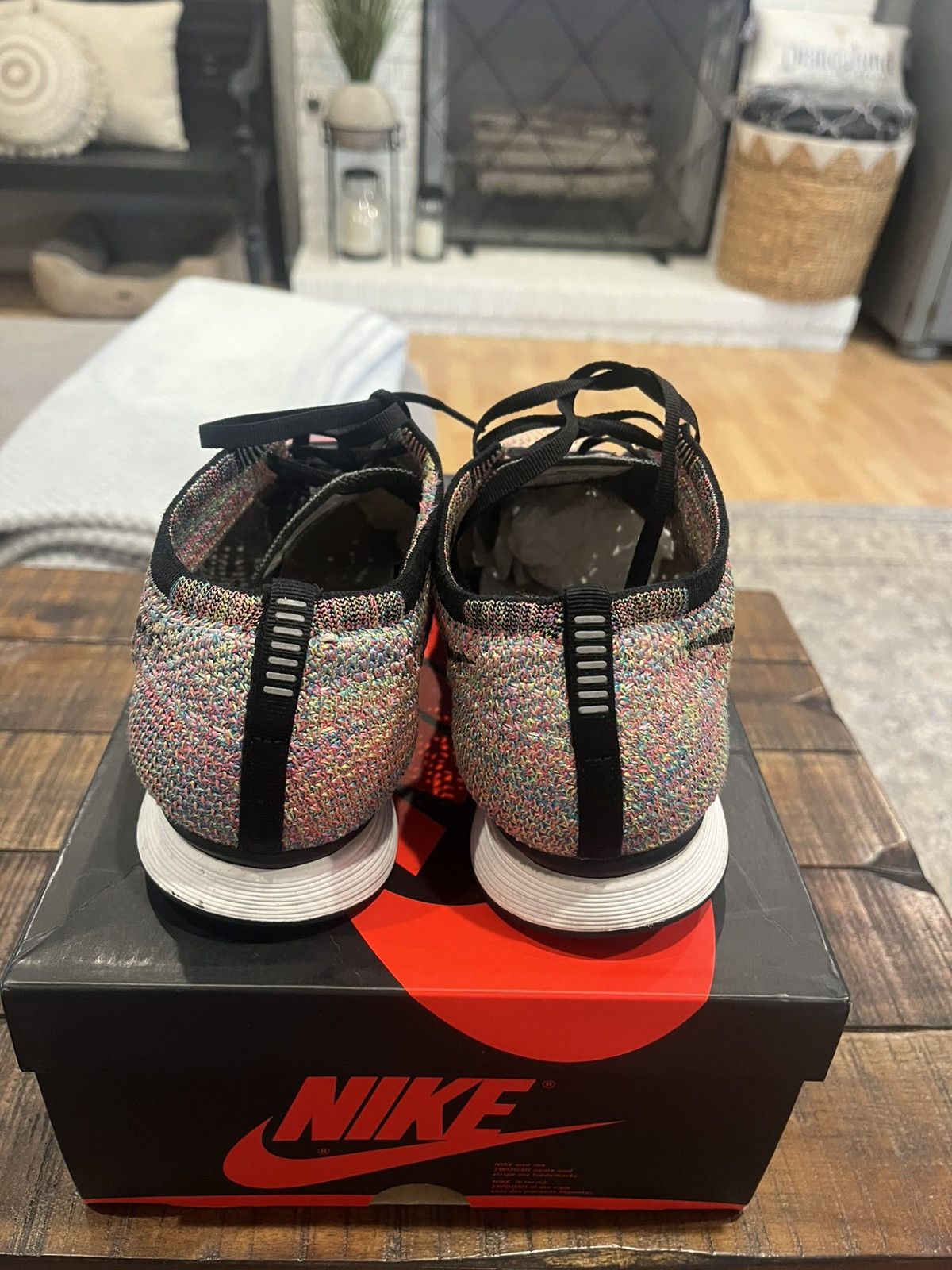 Nike Nike Flyknit Racer “Multi color 3.0” size 8.5 Size US 8.5 / IT 38.5 - 5 Thumbnail