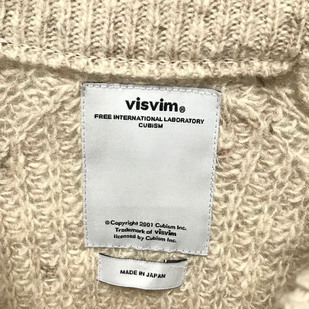 Visvim [2] Turtleneck Sweater in Beige (FW12) Size US M / EU 48-50 / 2 - 11 Thumbnail