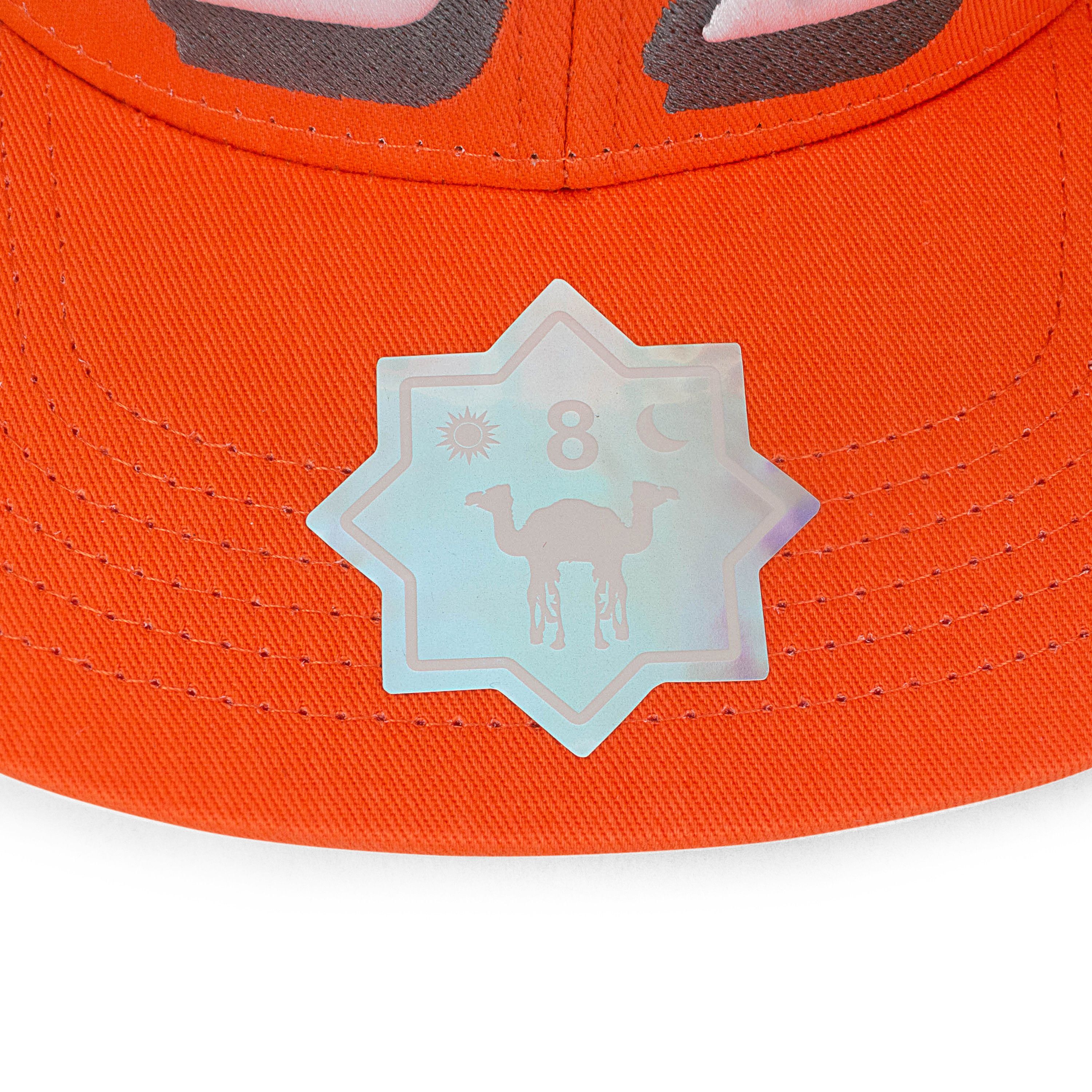NWT MURD333R.FM ORANGE HAT SIZE 7 1/2 $111