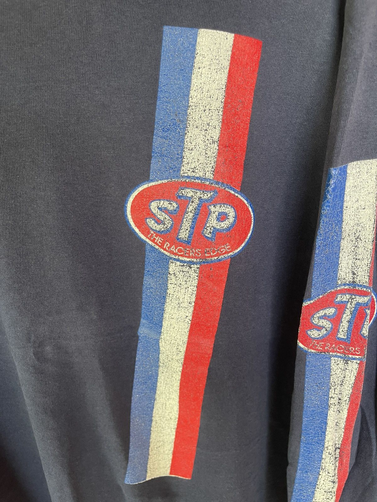Vintage Vintage 90's STP Racers Edge Long Sleeve Tee Size US M / EU 48-50 / 2 - 4 Thumbnail