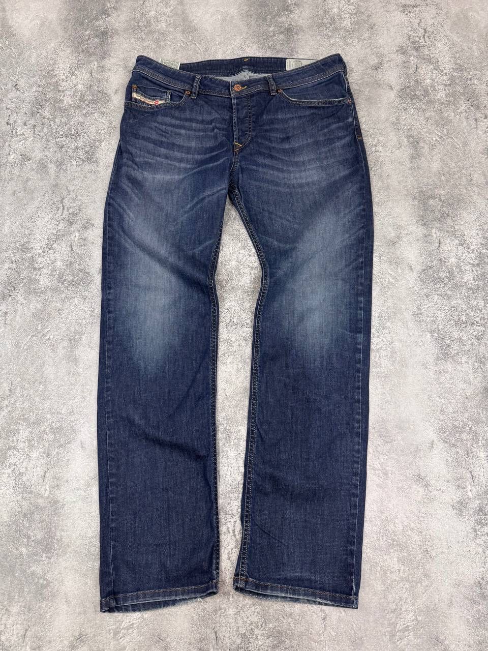 Diesel Diesel Men Dark Blue Denim Jeans Pants Straight Fit Size W34 Size US 34 / EU 50 - 5 Thumbnail