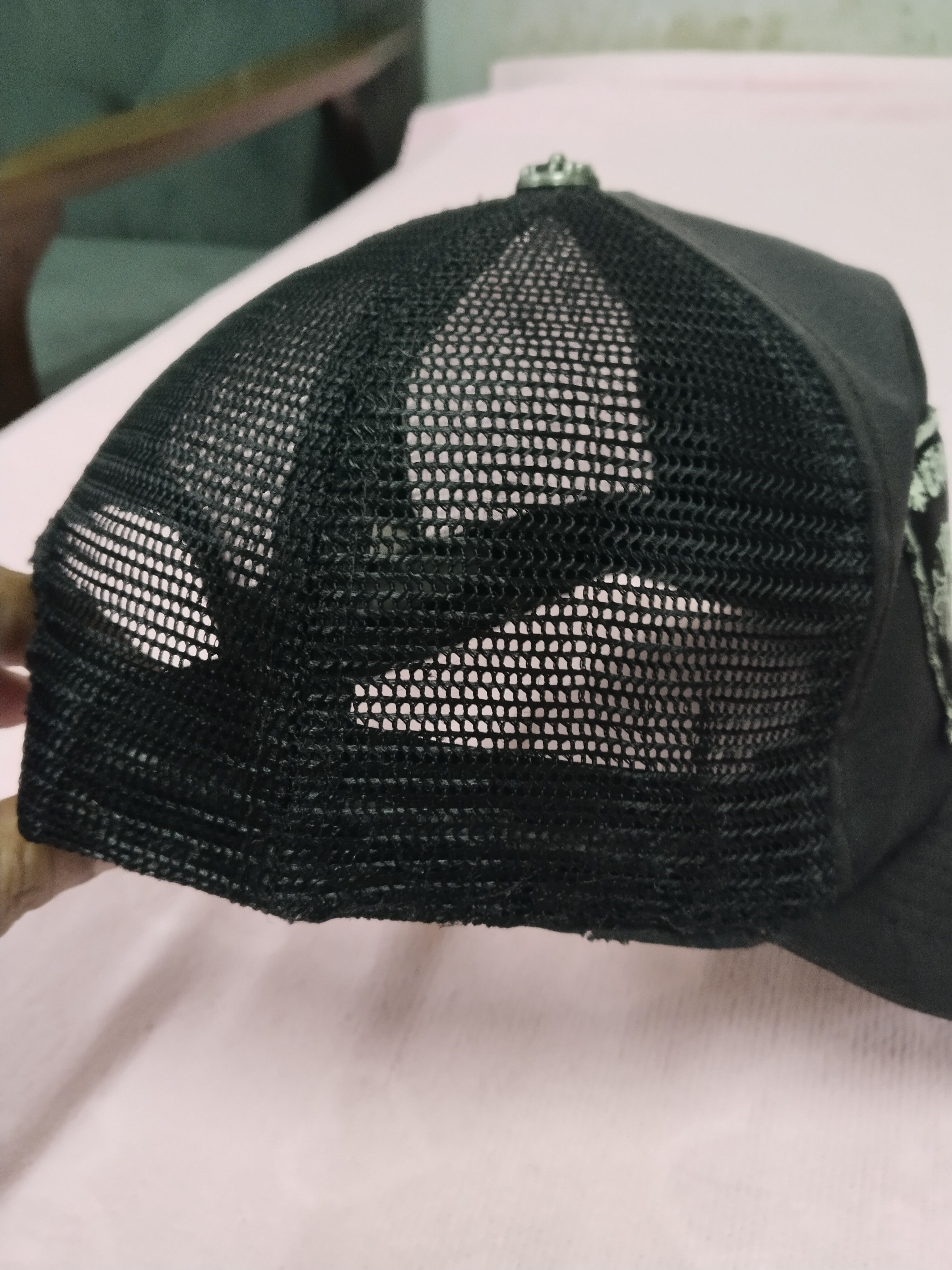 Japanese Brand SUN FADED USED TRUCKER HAT CAP Size ONE SIZE - 8 Thumbnail
