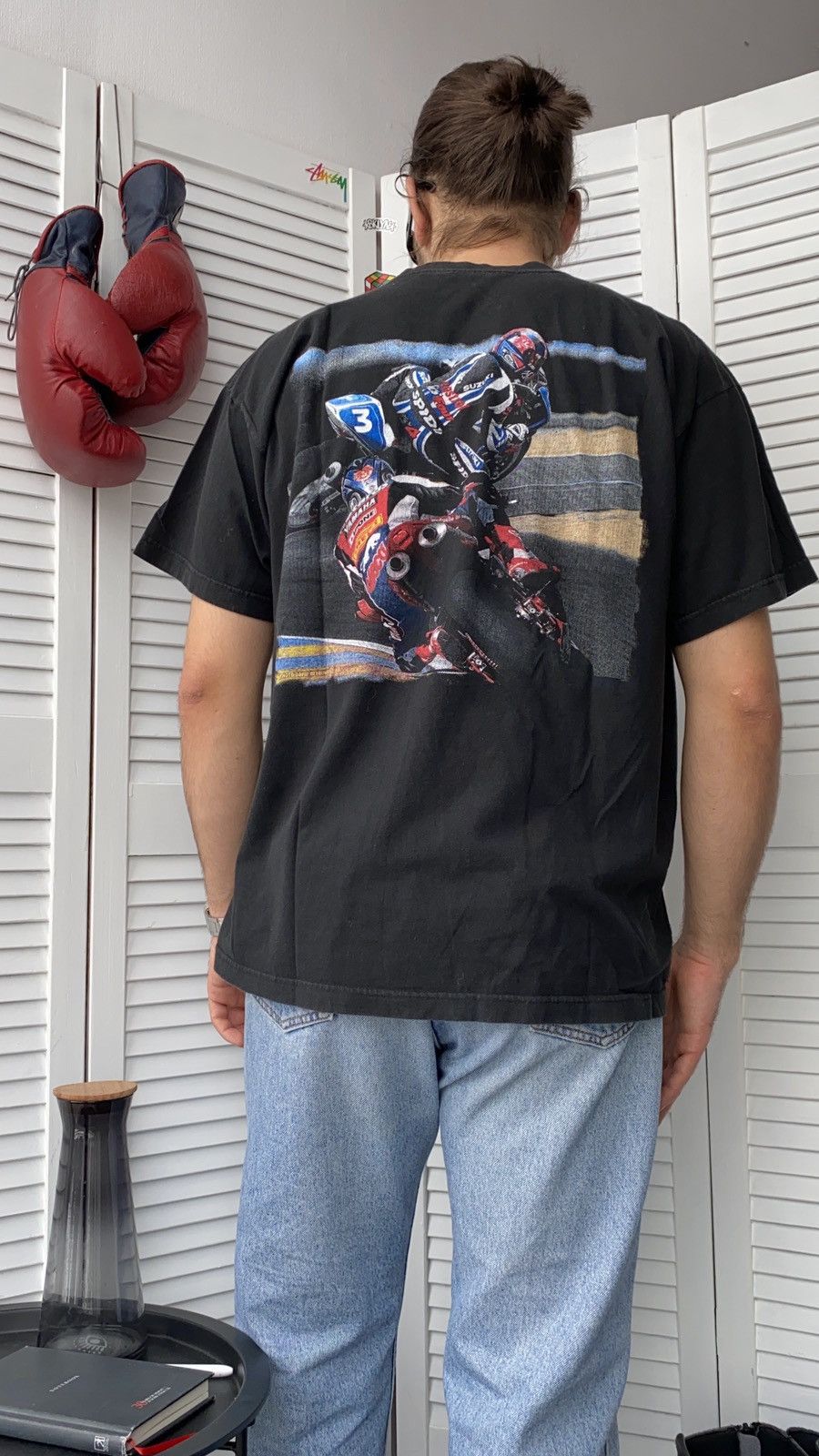 Vintage Vintage 00s Magny Cours Moto Racing Y2K Tee Shirt Size US L / EU 52-54 / 3 - 1 Thumbnail