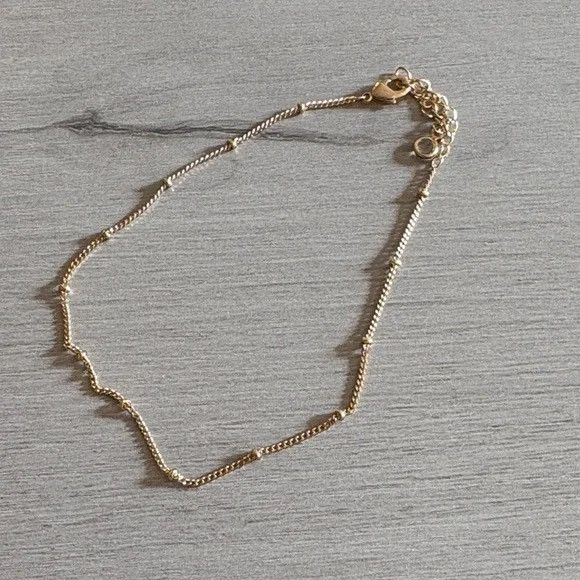 Other Gold plated ankle bracelet Size ONE SIZE - 1 Preview