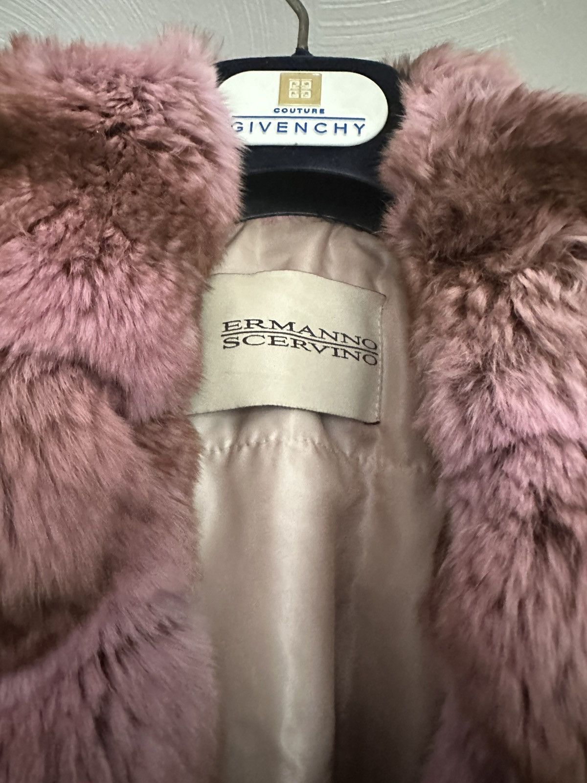 Ermanno Scervino Archive Ermanno Scervino Fall 2004 Chinchilla Cargo Jacket Size M / US 6-8 / IT 42-44 - 4 Thumbnail