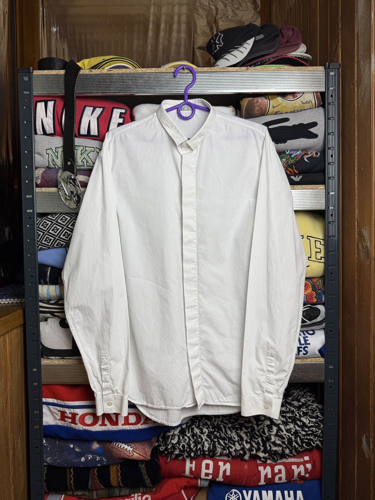 Dior Dior Homme White Luxury Shirt Size US M / EU 48-50 / 2 - 1 Thumbnail