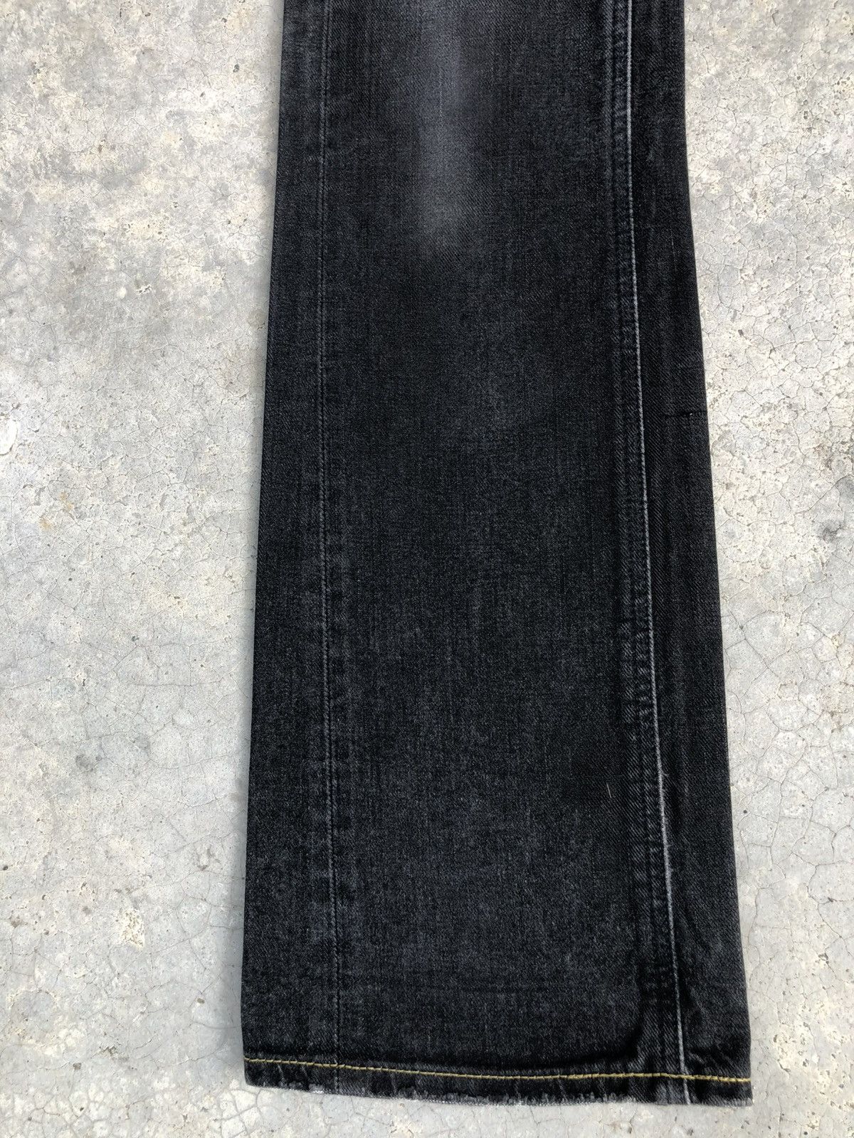If Six Was Nine Japanese Lee Flared Jeans Bootcut Distressed Jeans Size US 31 - 6 Thumbnail