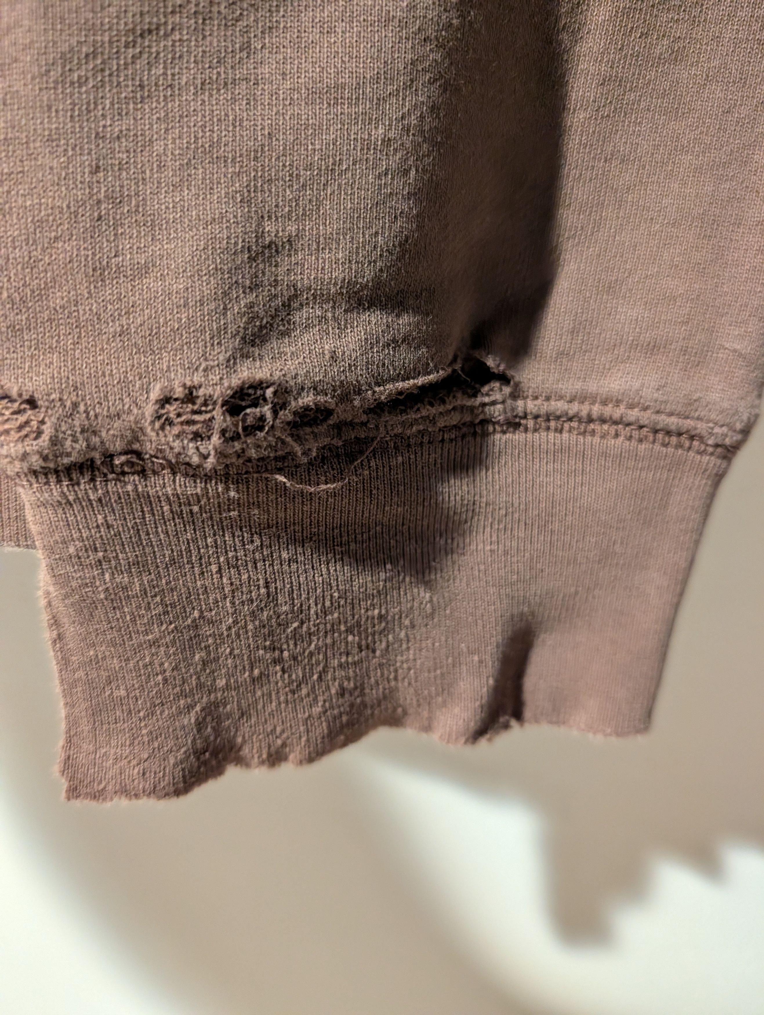 Abercrombie & Fitch VTG Abercrombie & Fitch Hoodie Brown Blue Spellout Y2K Size US L / EU 52-54 / 3 - 19 Thumbnail