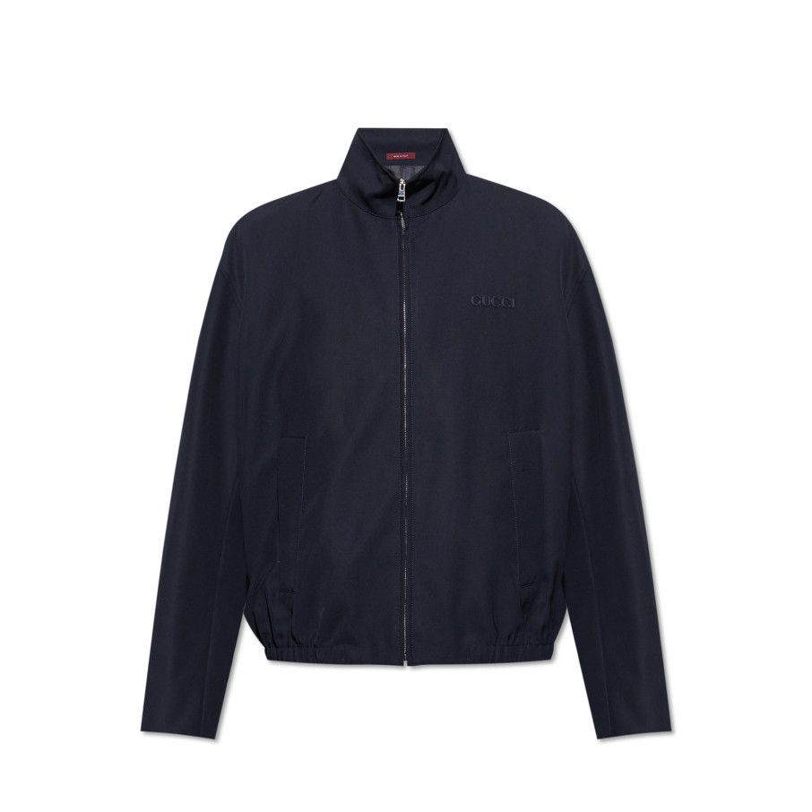 Gucci GUCCI Navy Blue Viscose Jacket New & Authentic (Men's size:M Size US M / EU 48-50 / 2 - 1 Preview